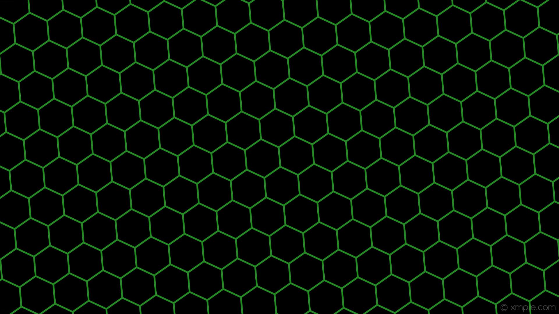 1920x1080 Black Honeycomb Wallpaper