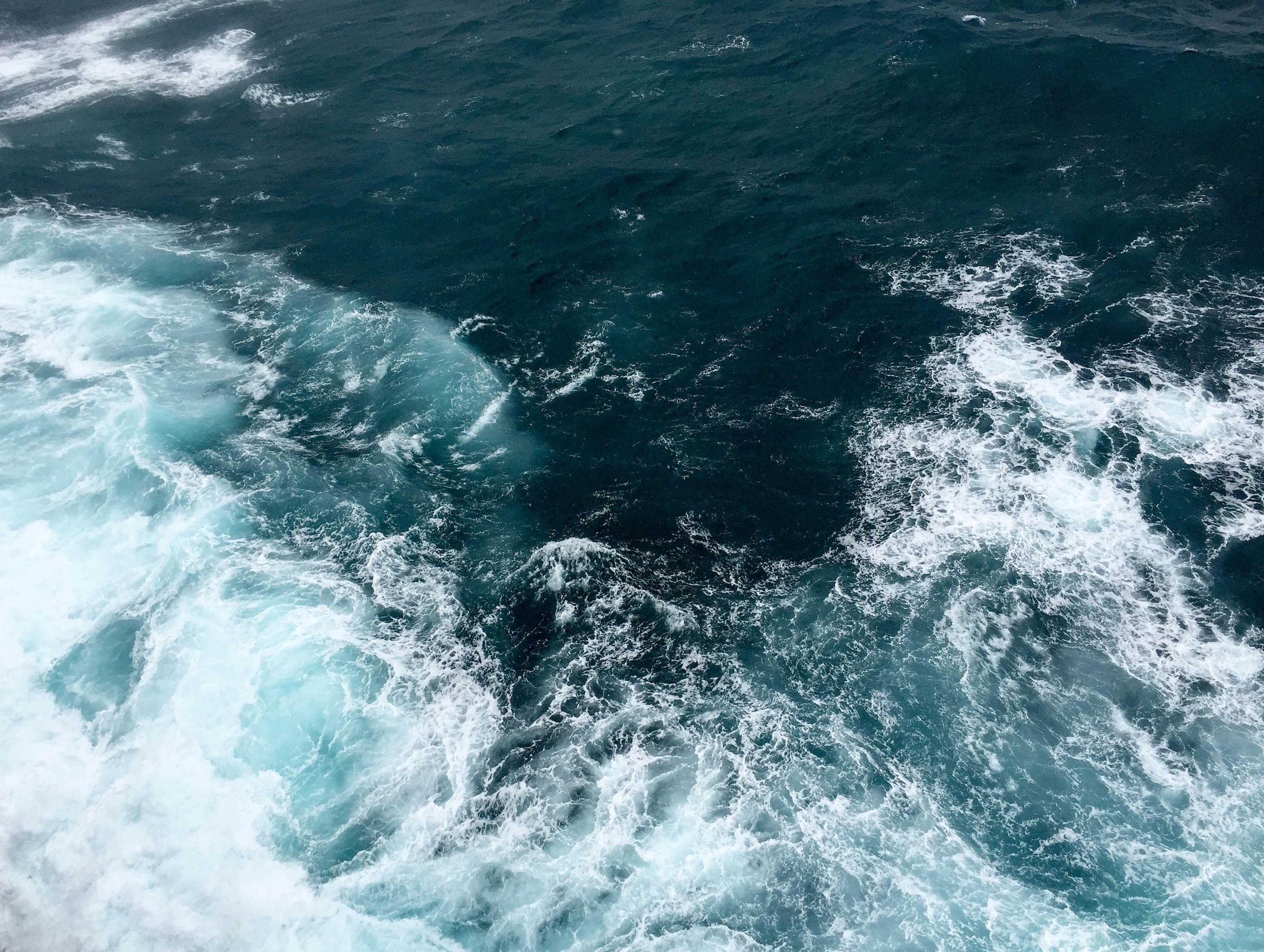 3201x2412 3201x2412 wave, blue water, water texture, sea, nature, aeriel view, texture, ripple, ocean, open sea, wafe, Public domain image, water photography, water, deep sea, splash, body of water, foam, peaceful, calm