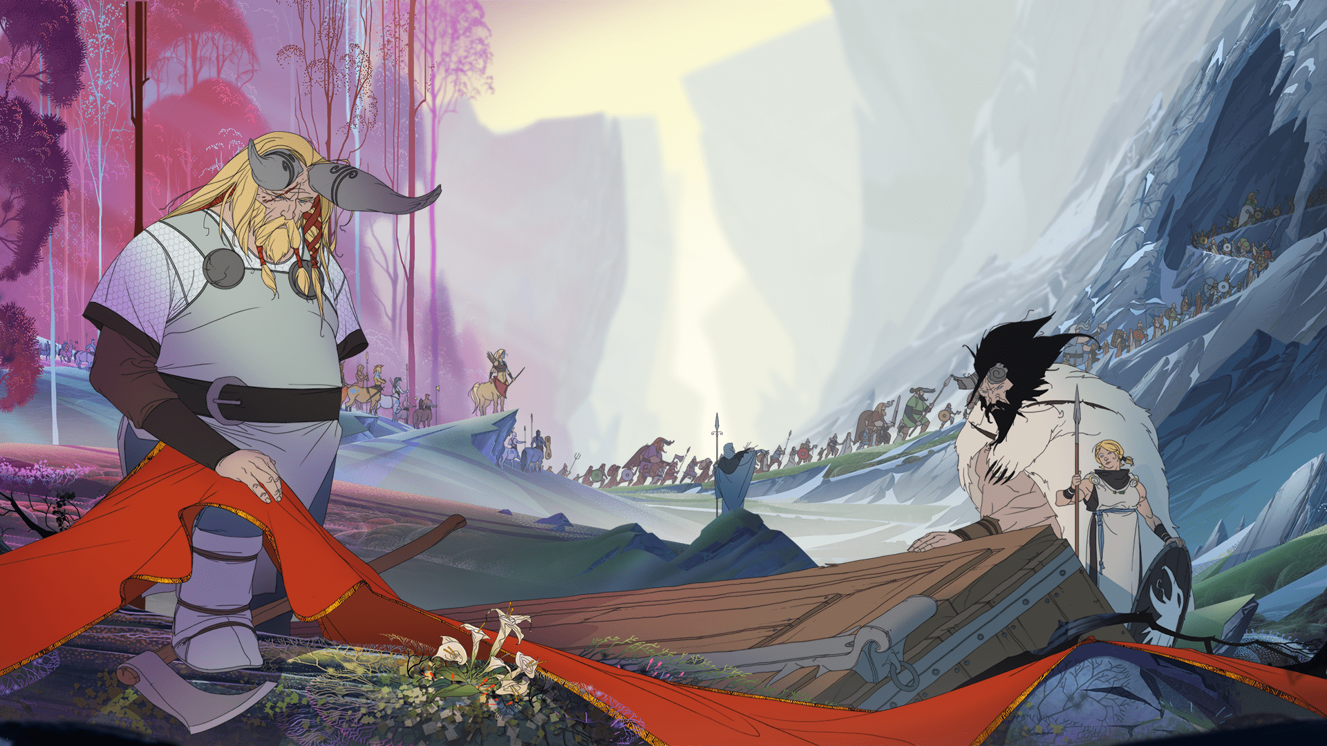 1920x1080 The Banner Saga Epic Trilogy Wallpaper