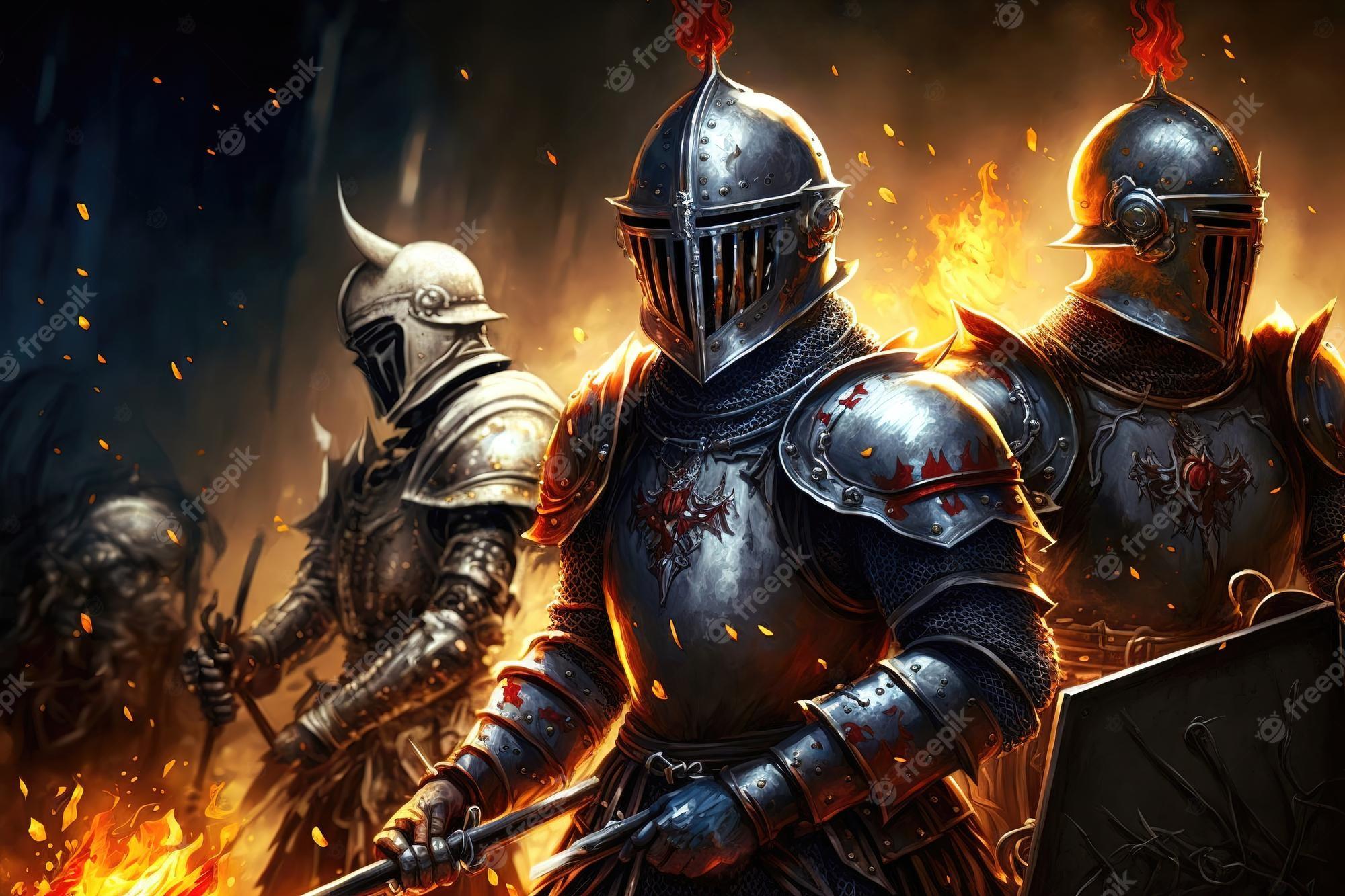 2000x1333 Medieval Knights Image