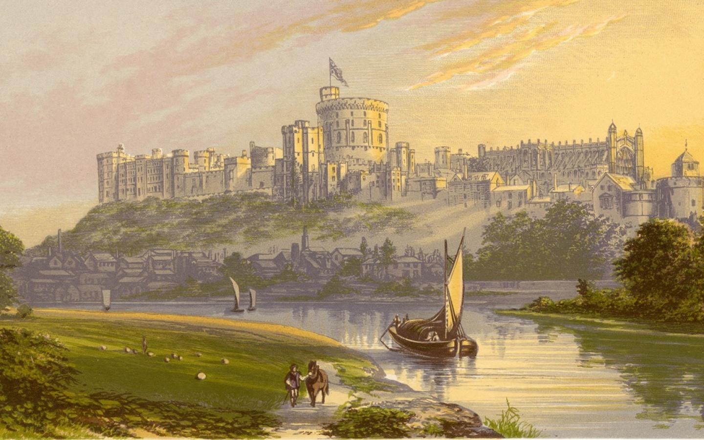 1440x900 History Windsor Castle England desktop PC and Mac wallpaper