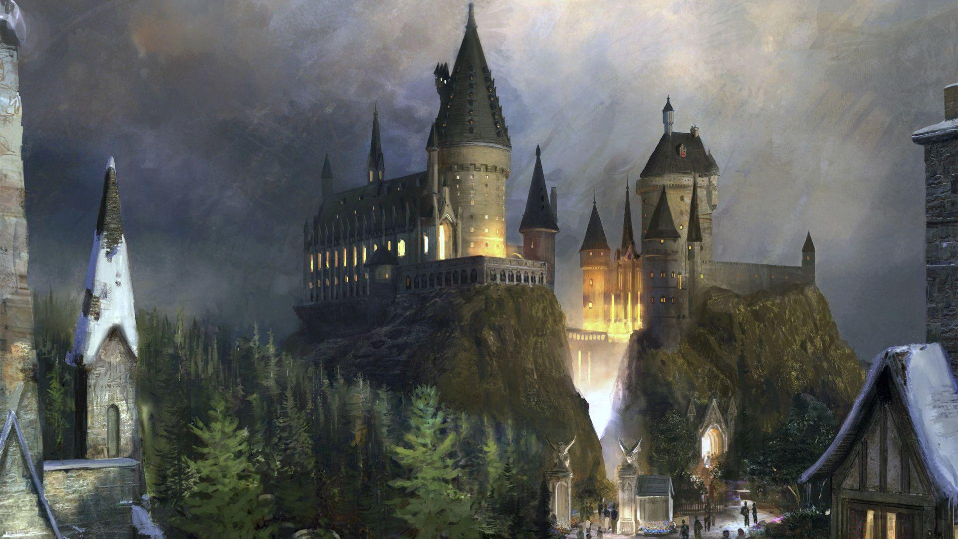 1920x1080 Hogwarts Desktop Wallpaper