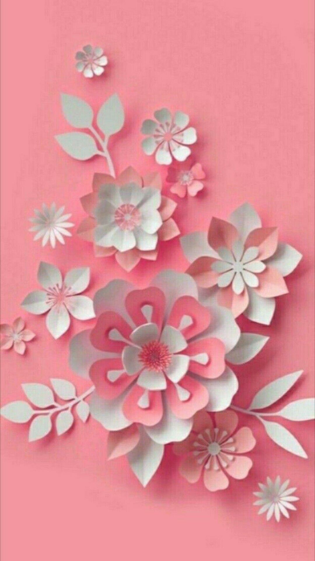 1080x1920 Paper flowers. Handmade flowers paper, Paper flower art, Flower phone wallpaper