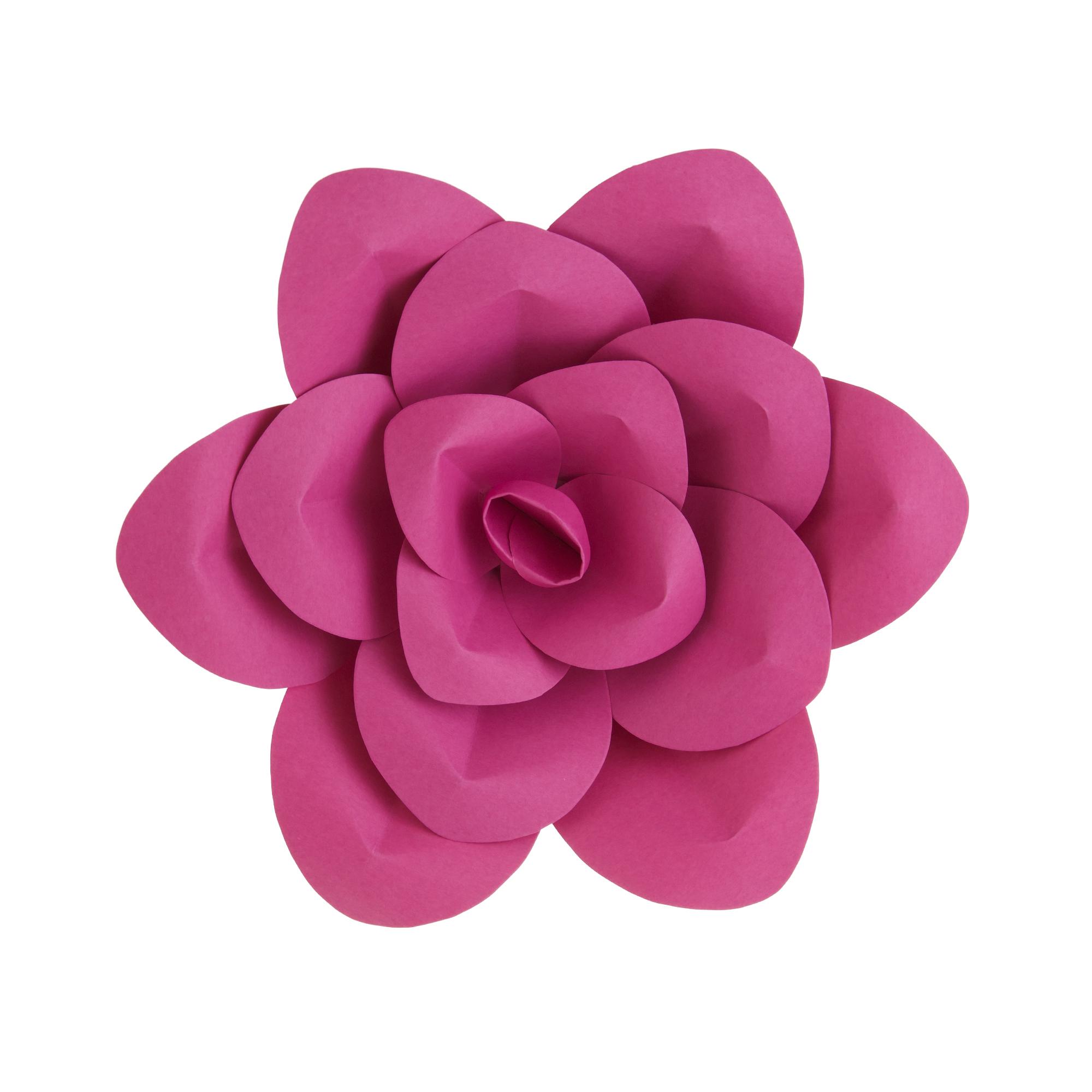 2000x2000 Mega Crafts'' Handmade Paper Flower in Fuchsia. For Home Décor, Wedding Bouquets & Receptions, Event Flower Planning, Table Centerpieces, Backdrop Wall Decoration, Garlands & Parties