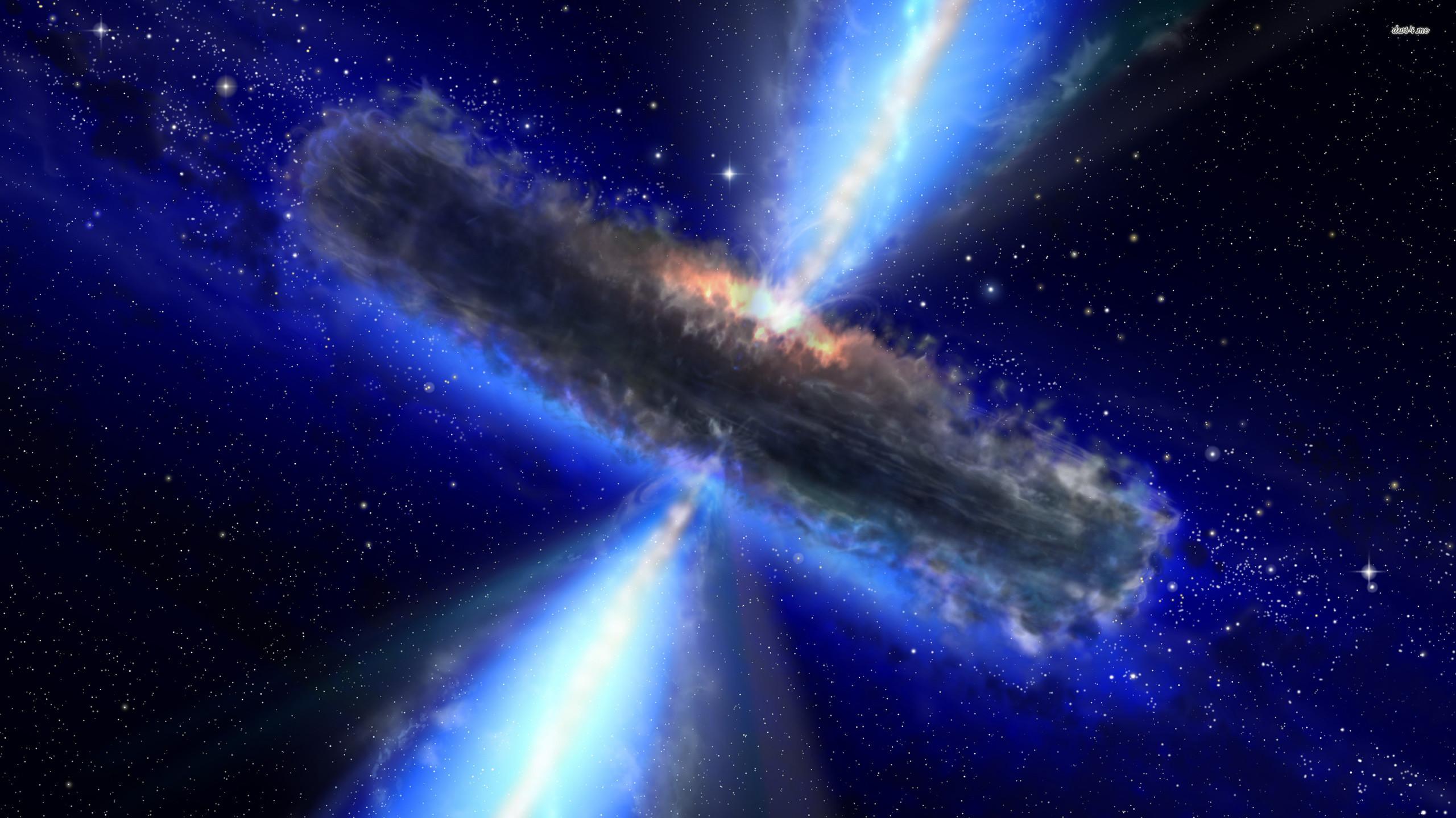 2560x1440 Black Hole HD Wallpaper