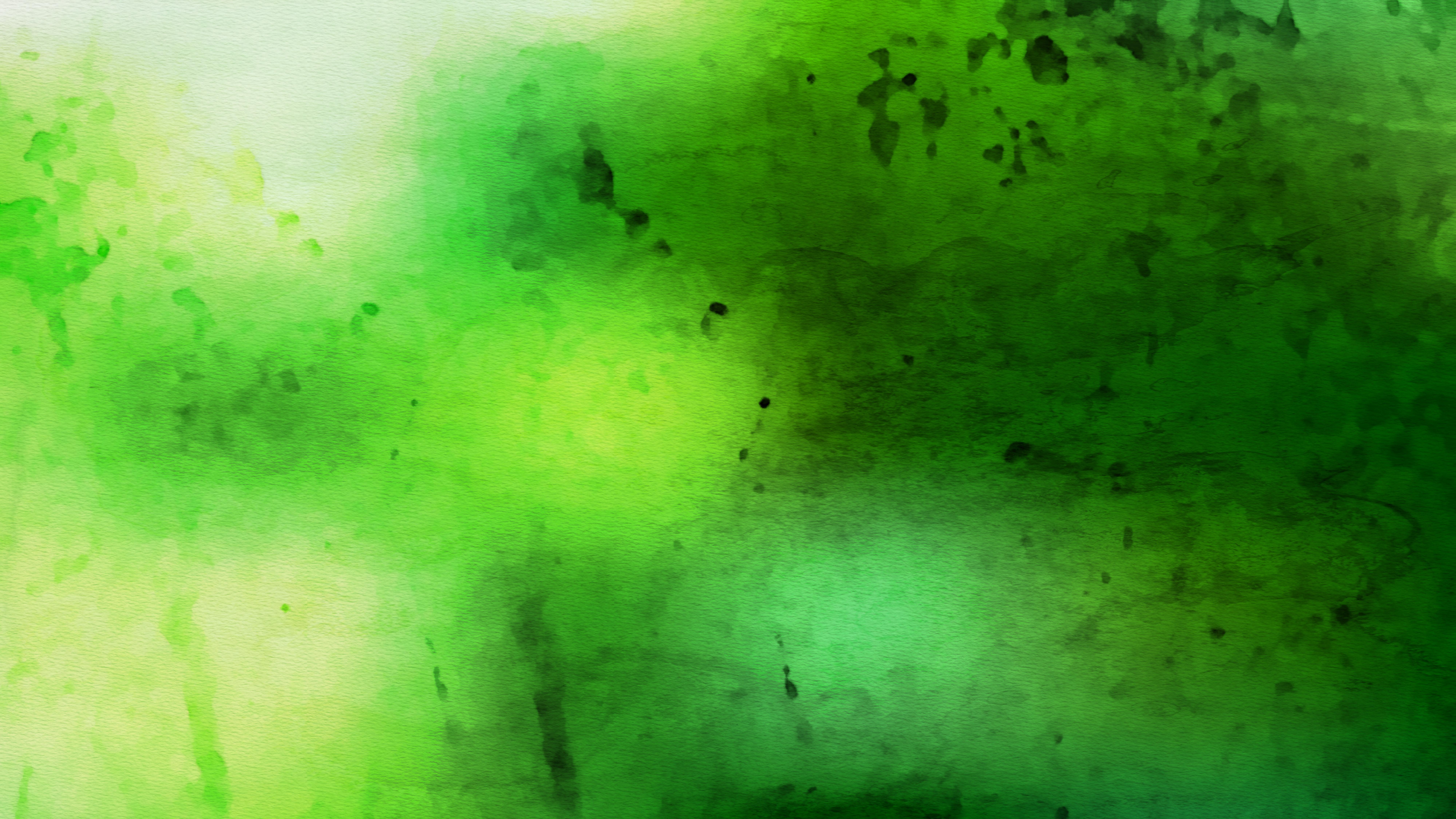 8000x4500 Free Dark Green Watercolor Background