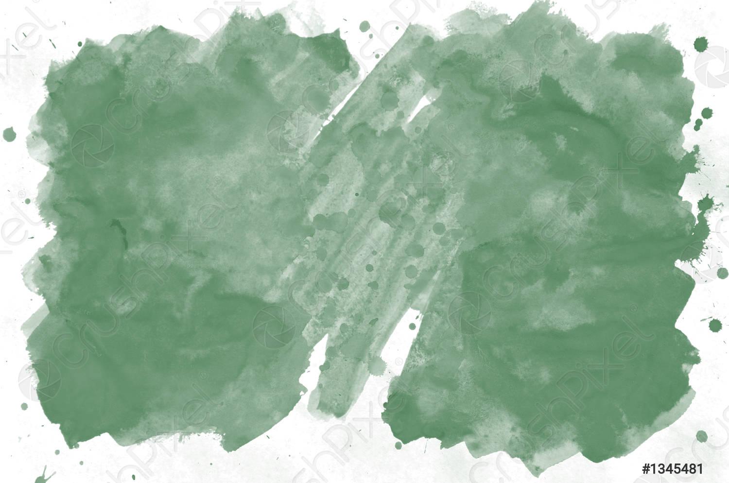 1500x994 Colorful dark green watercolor background for wallpaper Aquarelle bright color