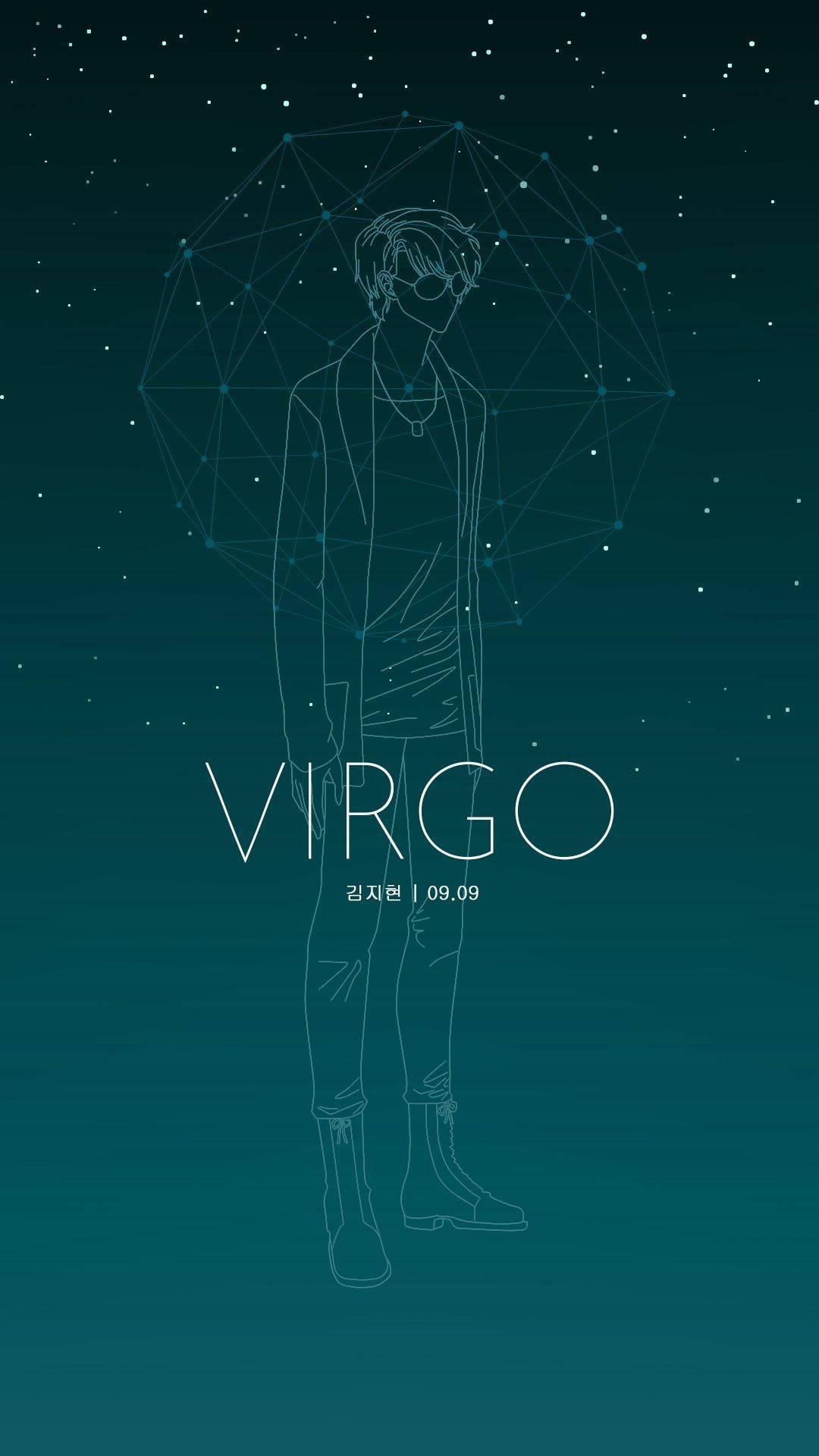 1080x1920 Download Virgo Zodiac Man Constellation Wallpaper