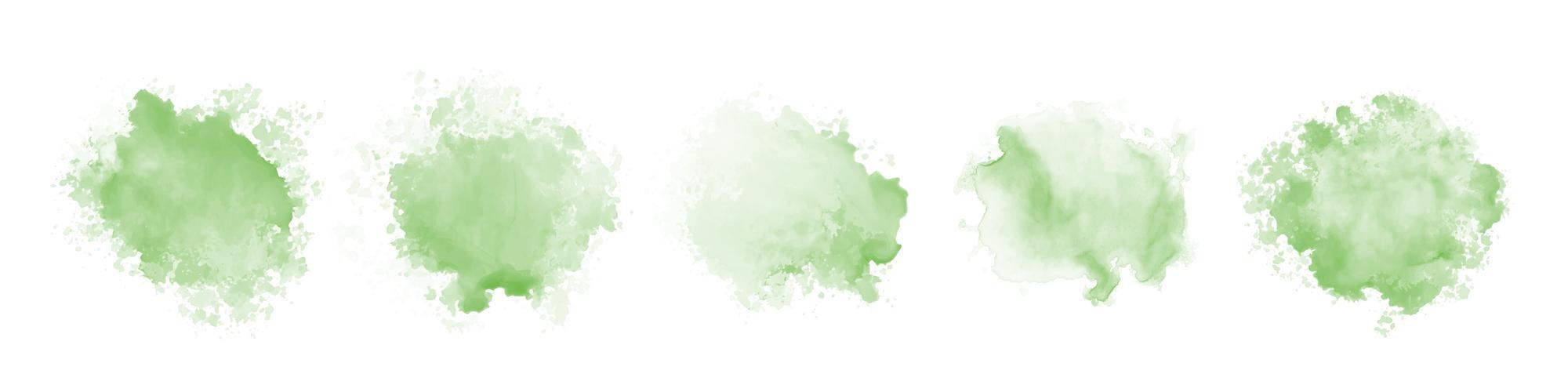 2000x500 Green Watercolor Image