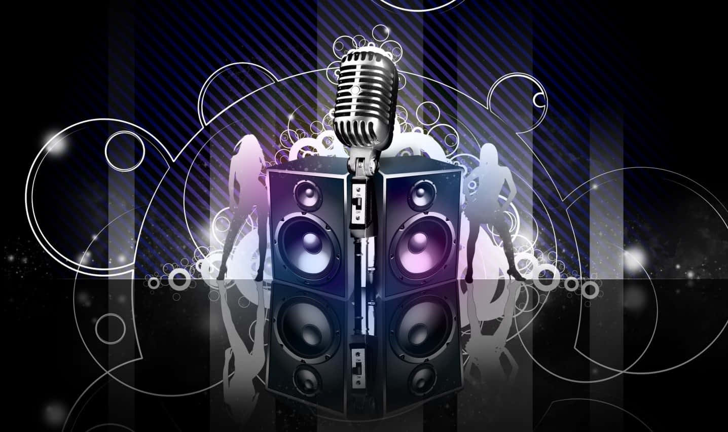 1436x852 Download Digital Battle Rap Background Poster