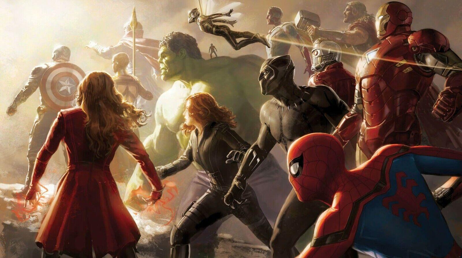 1600x895 cm Bedroom Wall Mural photo wallpaper decor Avengers Final Battle Hulk 4055065410772