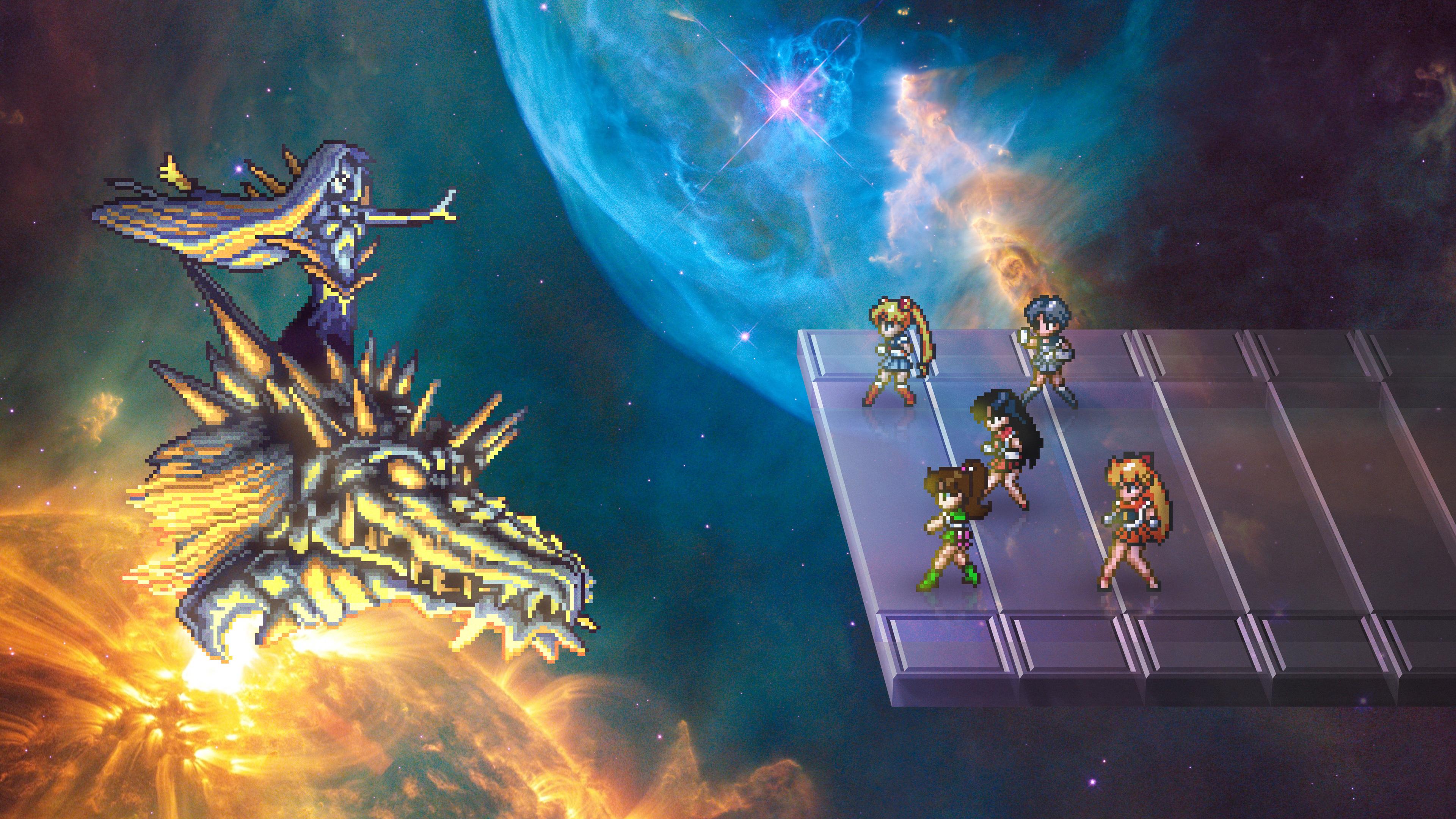 3840x2160 Wallpaper. Sailor Moon RPG