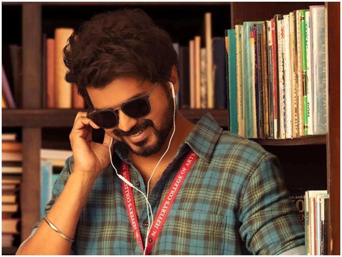 1200x900 Download Master Vijay HD In Library Wallpaper