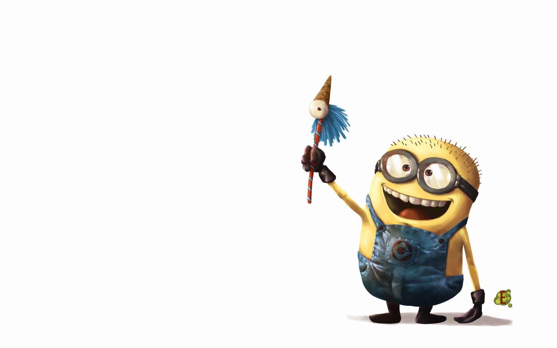 1920x1200 Cute Minion HD Wallpaper download free