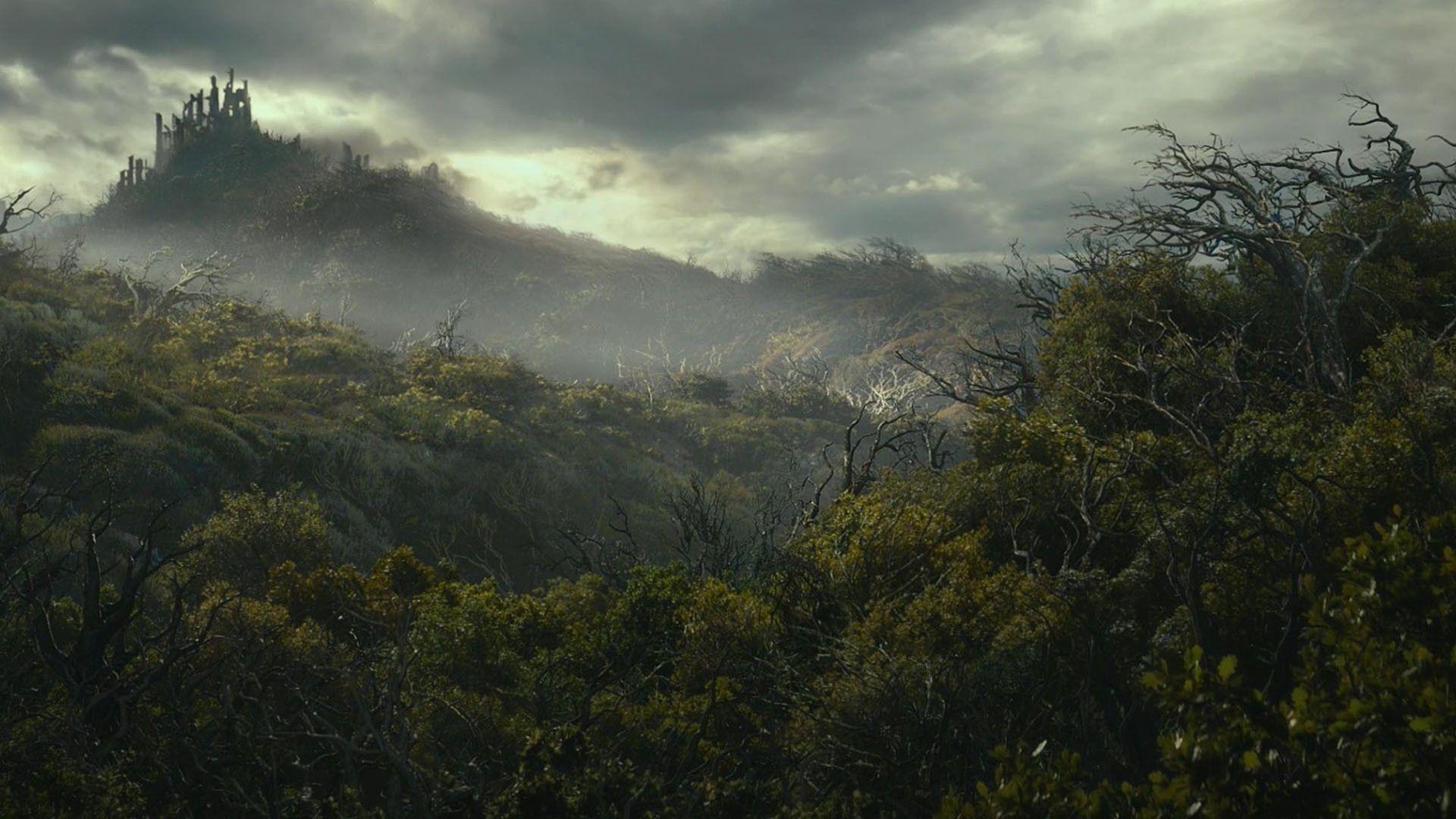 1920x1080 Movies: Dol Guldur Hobbit Lord Rings LOTR Wallpaper 1920x1080 for HD