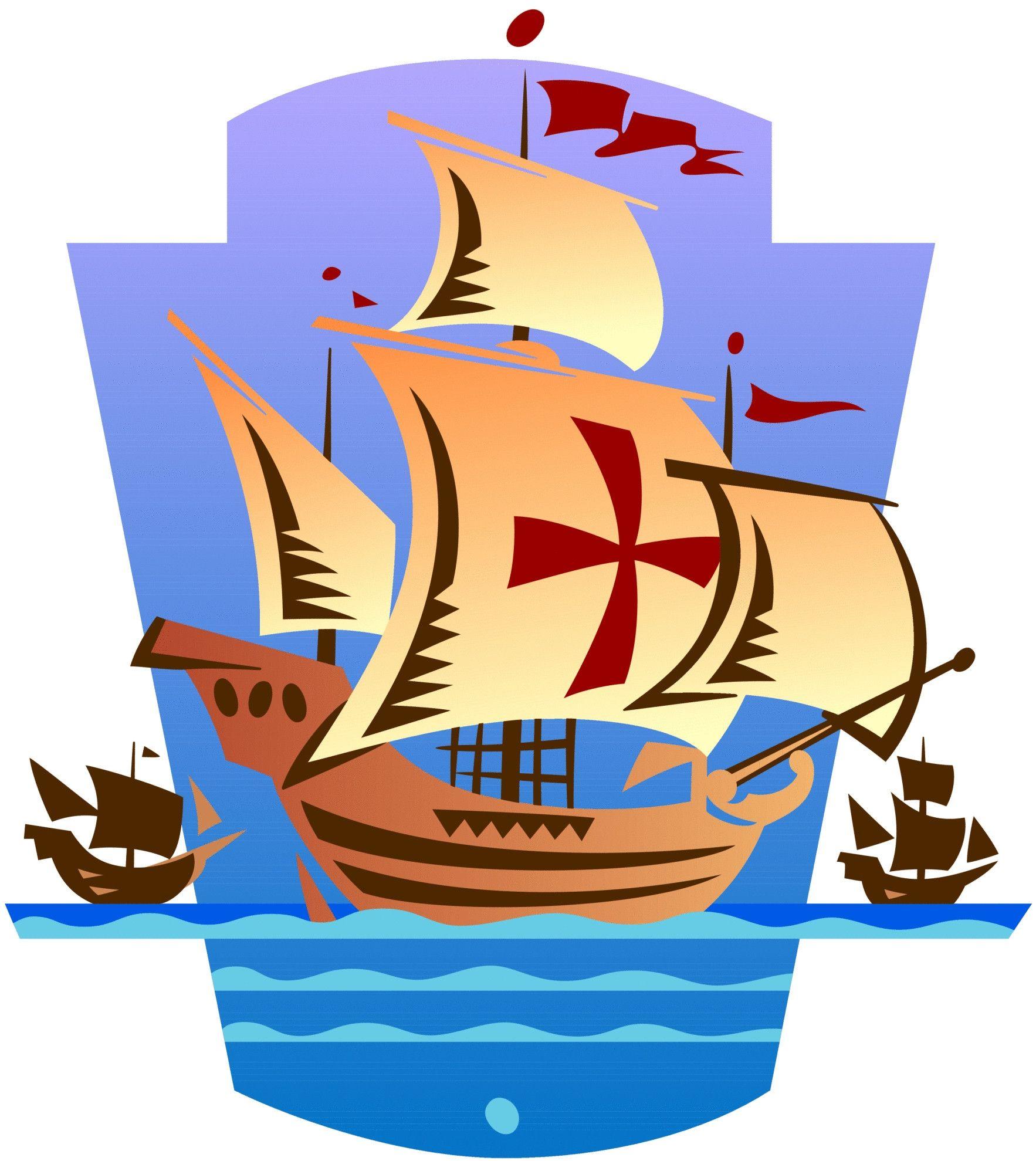 1766x1979 columbus day clip art