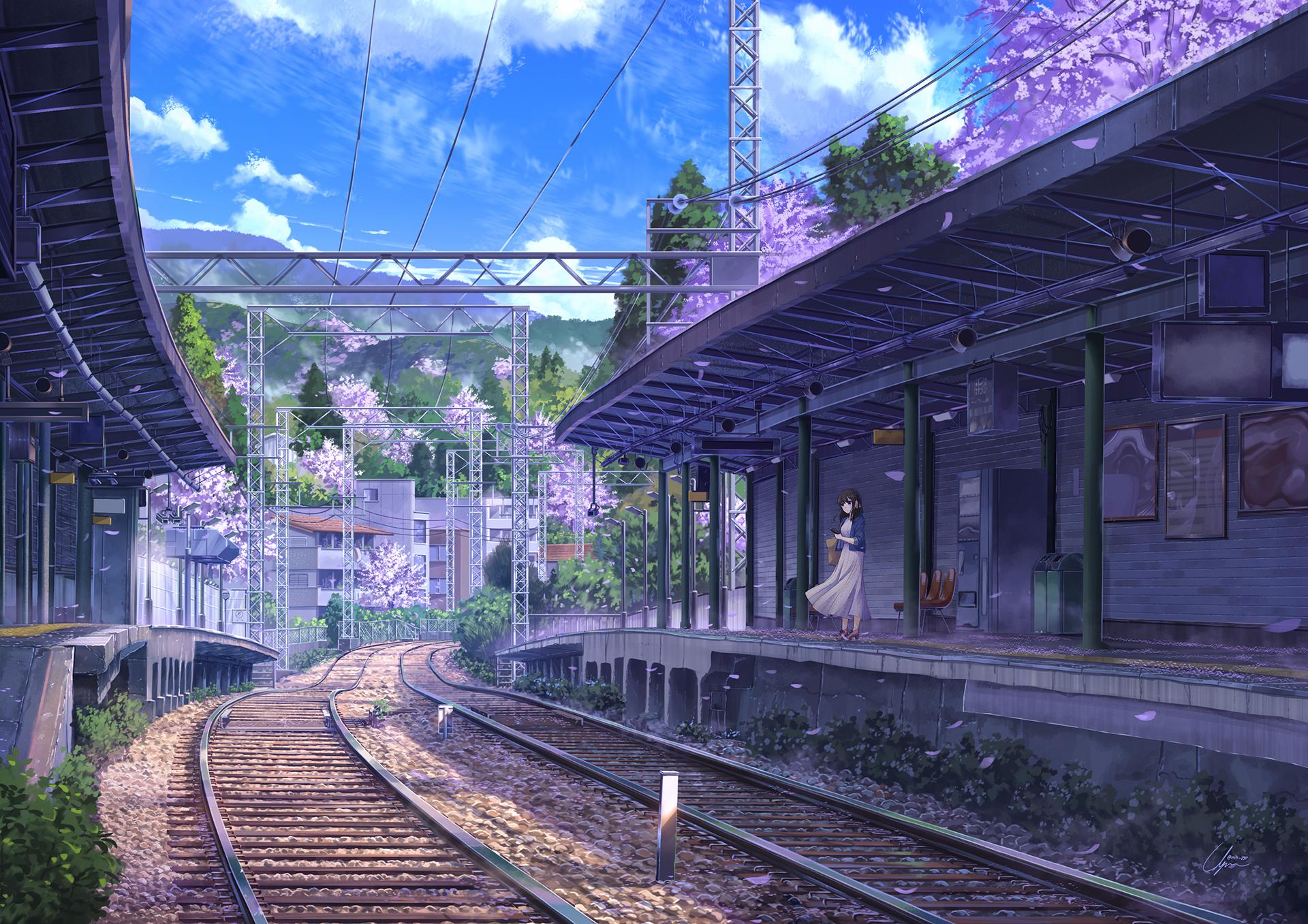 1920x1357 Train Station HD Wallpaper and Background