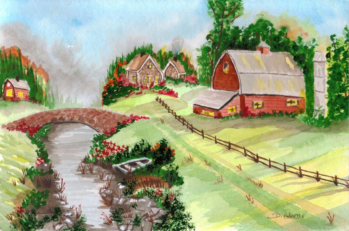 1206x800 Country Village