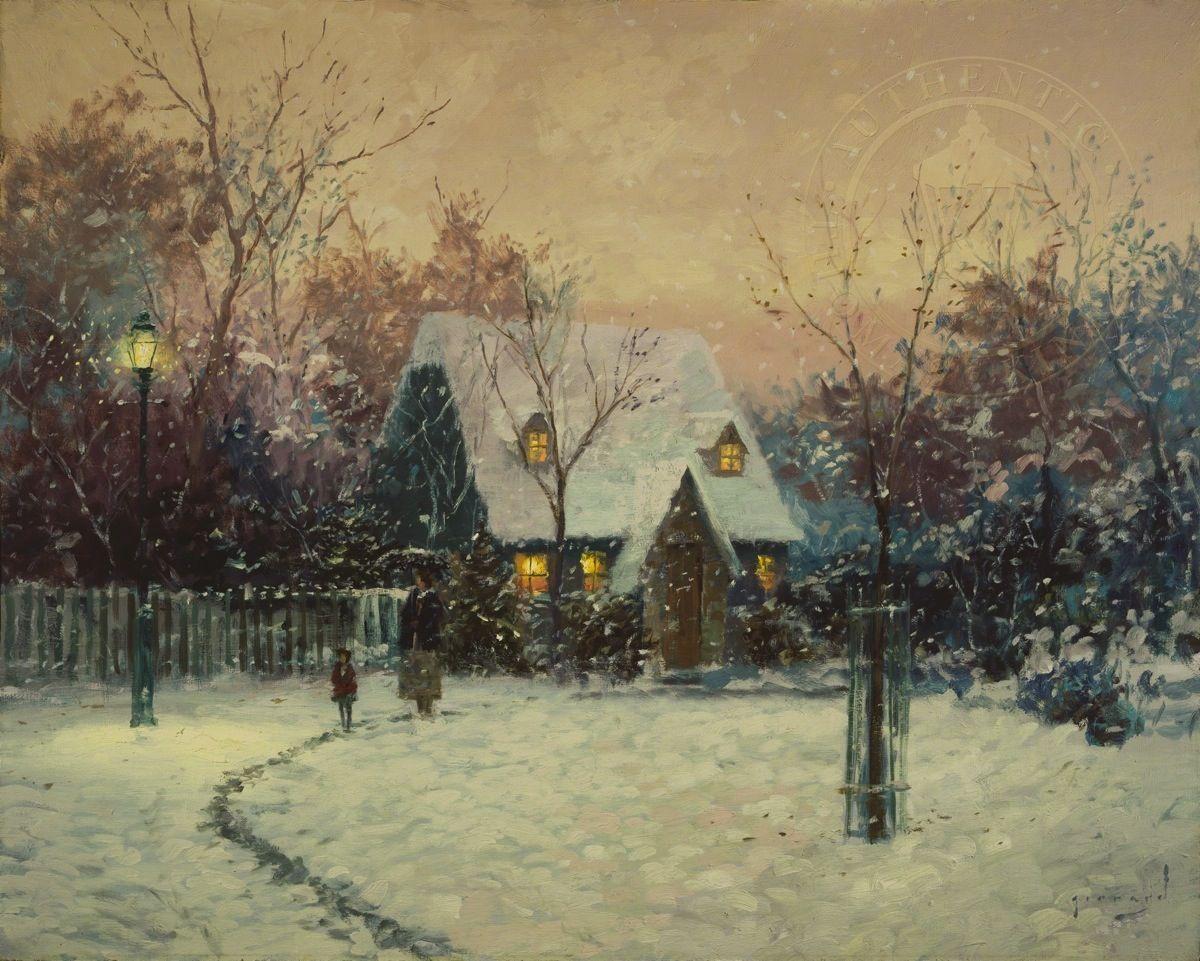 1200x961 Winter's Cottage, A