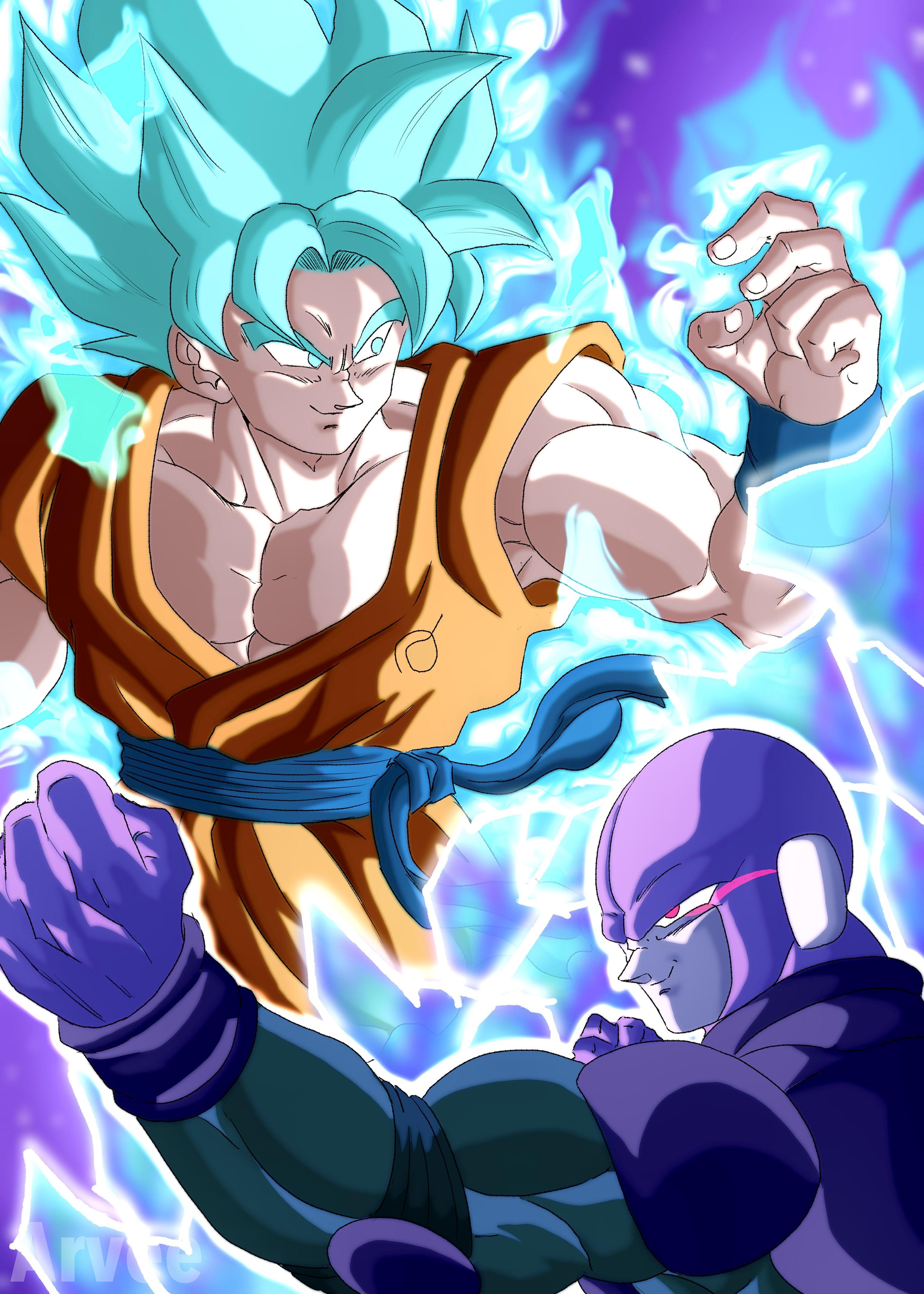 3071x4300 OC Goku vs Hit