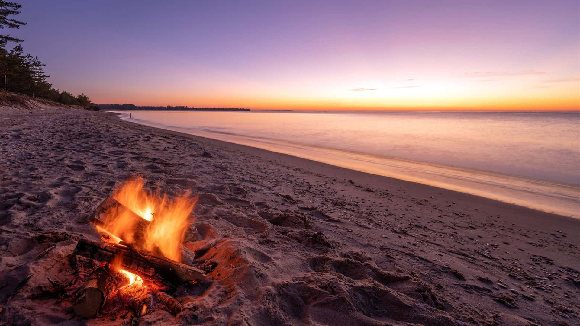 1920x1080 Download Fall Bonfire 1920 X 1080 Wallpaper