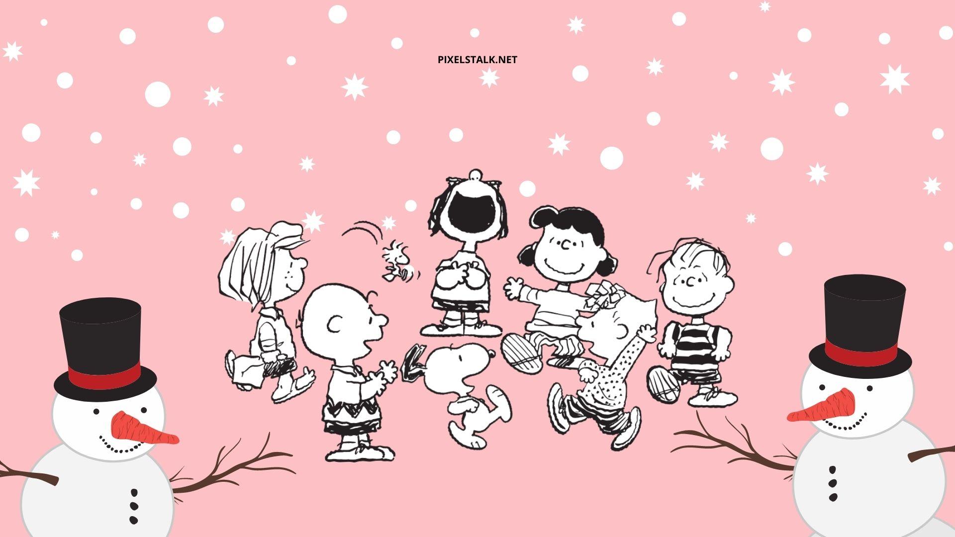 1920x1080 Snoopy Winter Wallpaper Free download