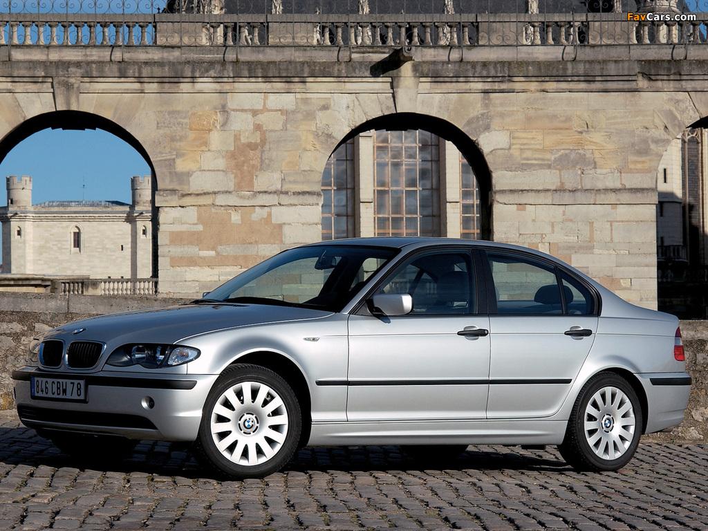 1024x768 BMW 318i Sedan (E46) 2001–05 wallpaper (1024x768)