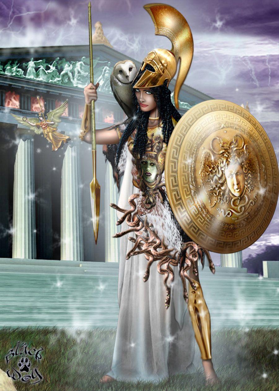 900x1261 Athena the Goddess of Wisdom and Battle. Athena goddess of wisdom, Athena goddess, Greek gods and goddesses