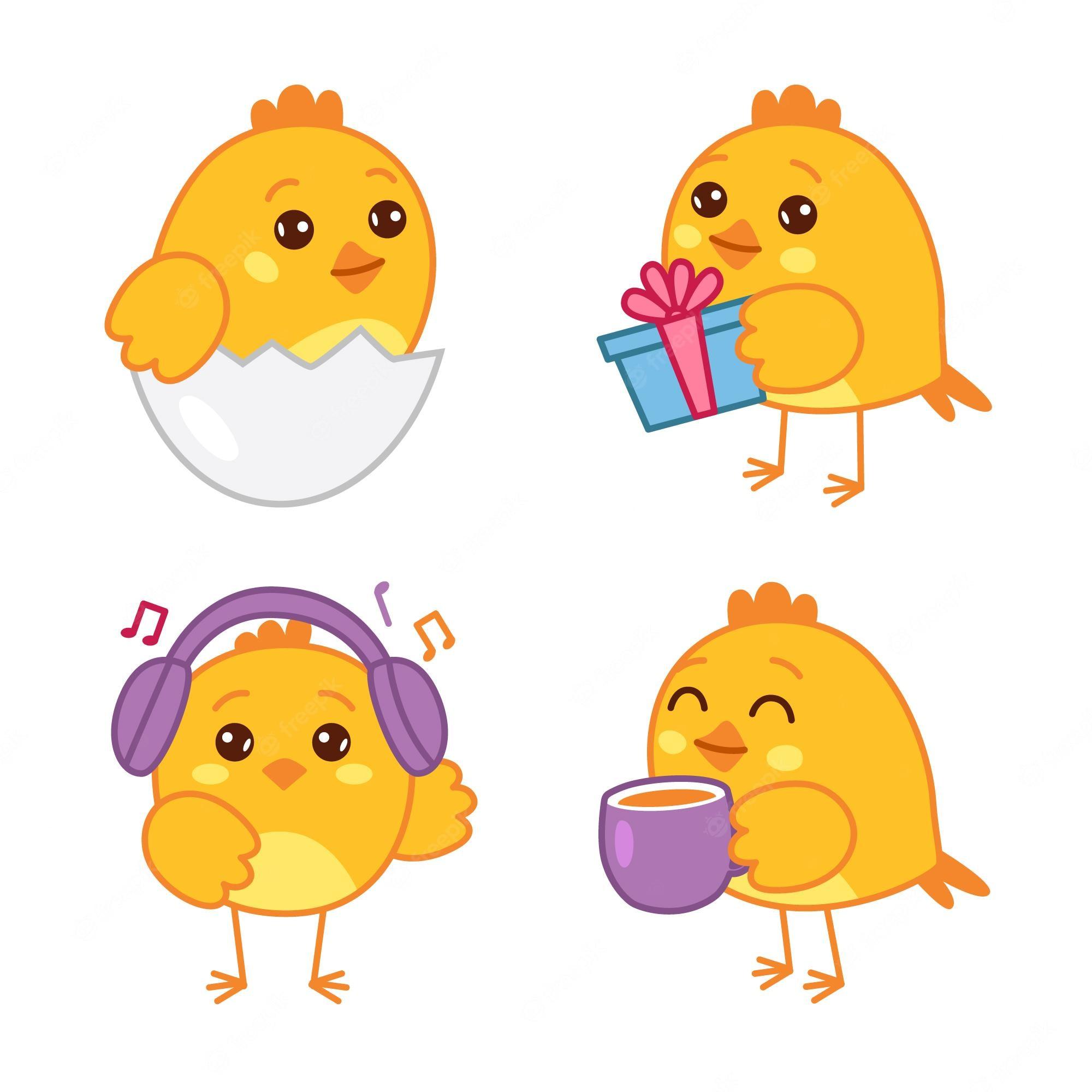 2000x2000 Happy Chicken Image
