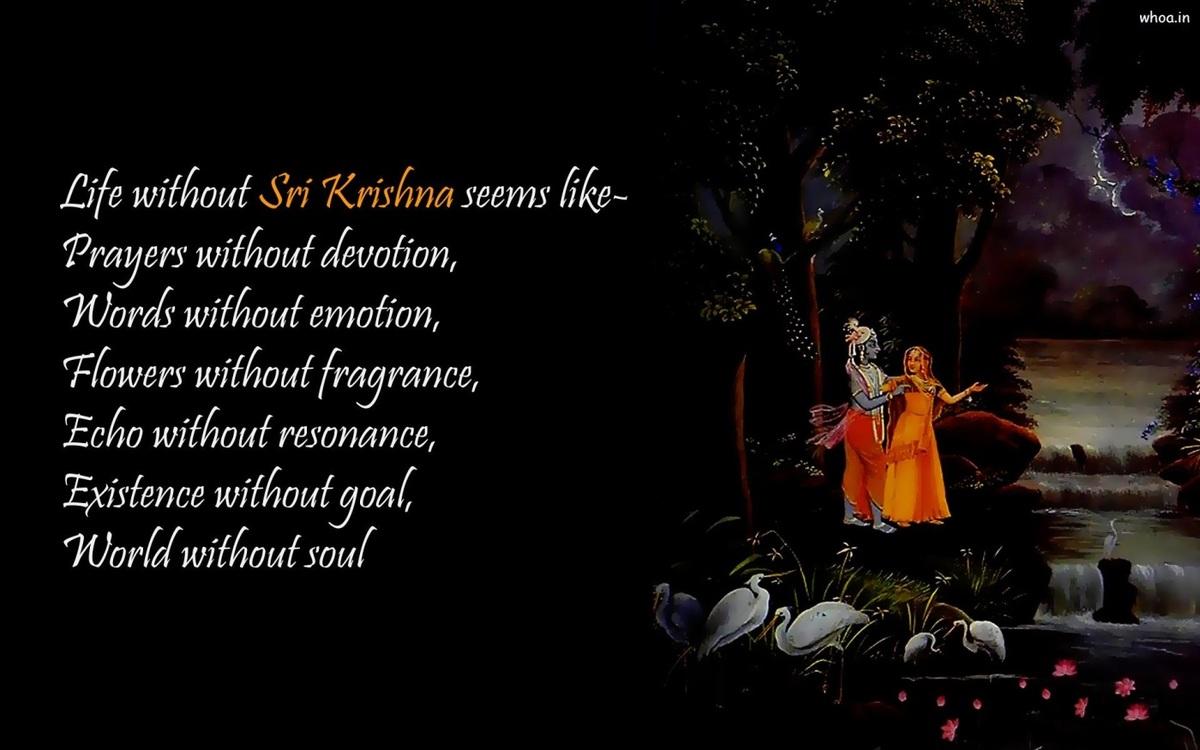 1200x750 Radha Krishna Wallpaper With Quote 2.0 Desire Tree