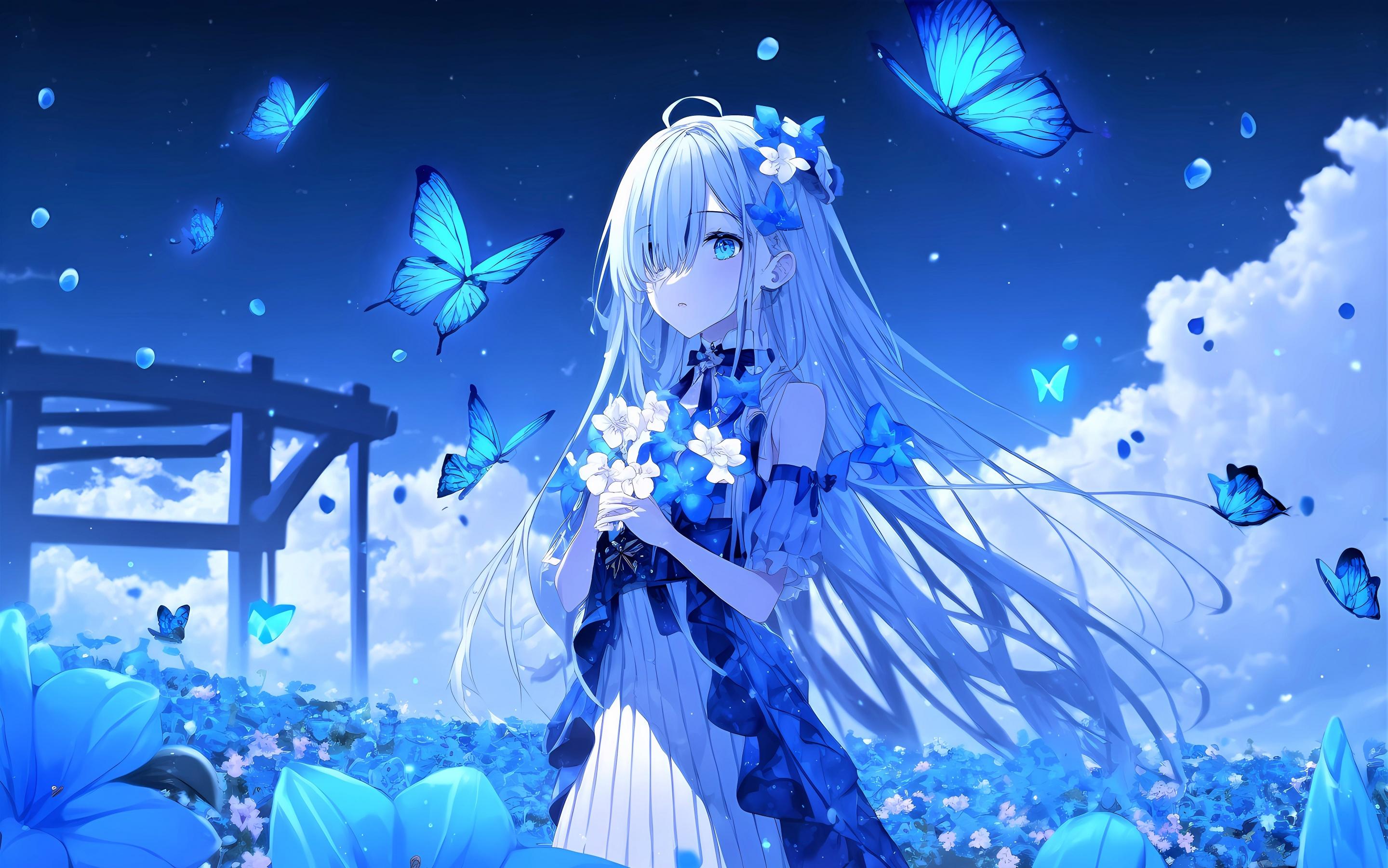 Anime Butterfly Wallpapers - Top Free Anime Butterfly Backgrounds ...