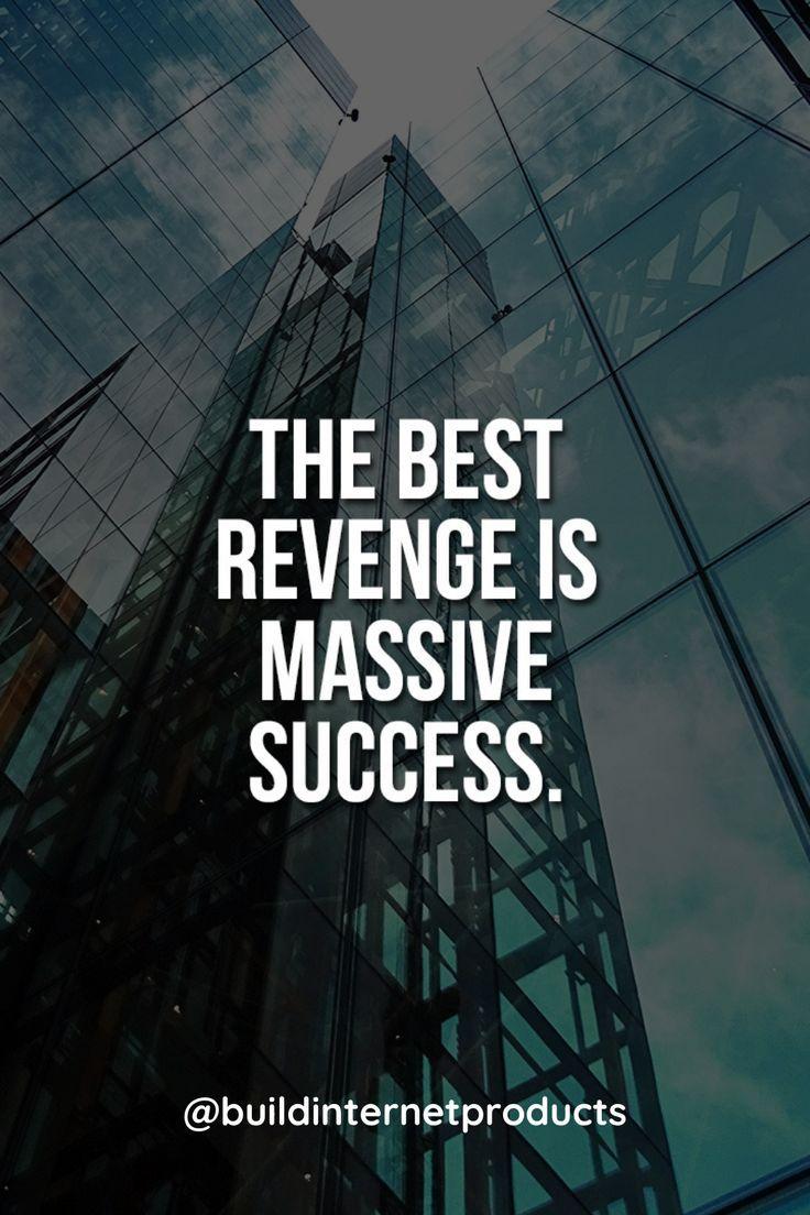 736x1104 The Best Revenge. The best revenge, Good morning inspirational quotes, Motivational quotes for life