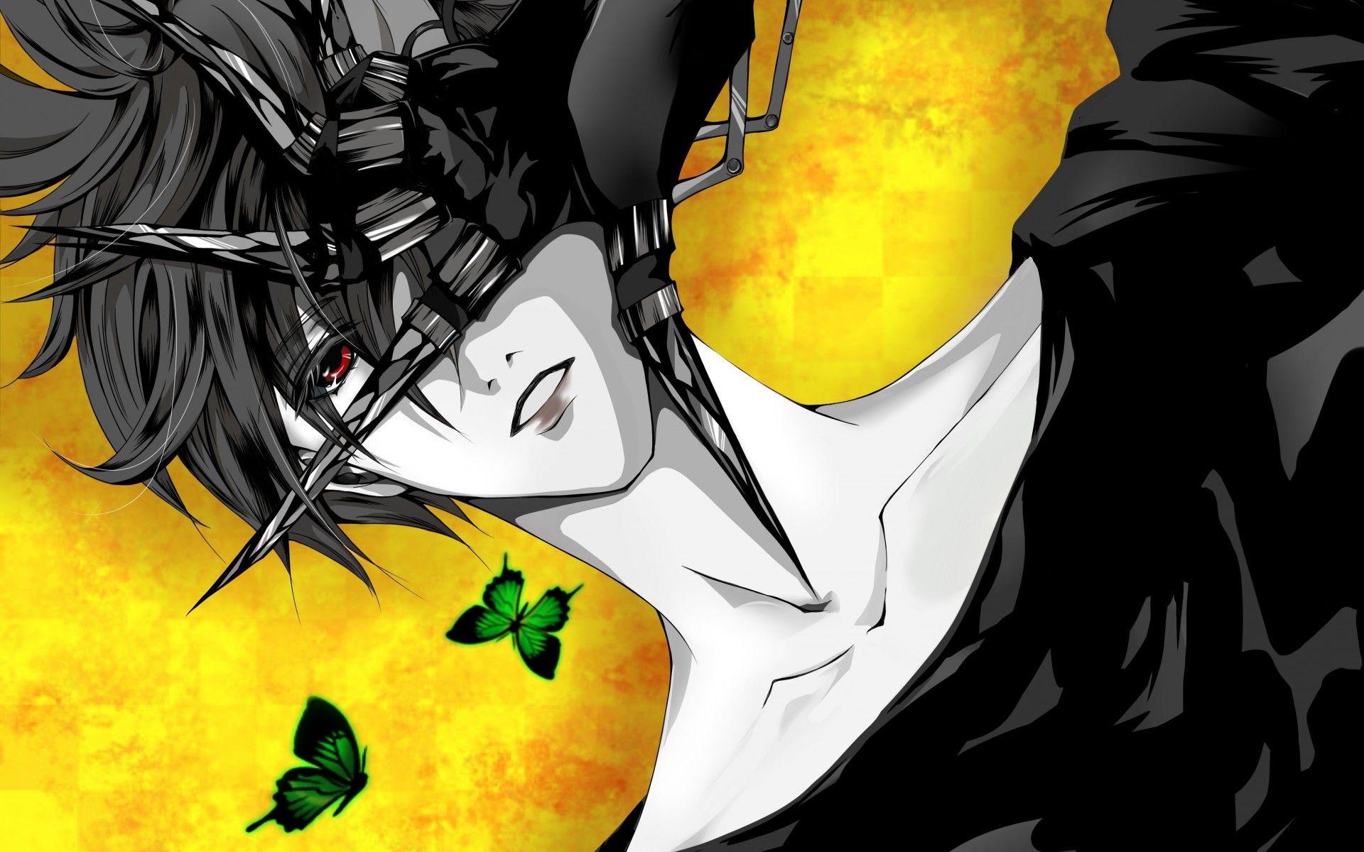 1920x1200 Anime Butterfly Boy Wallpaper