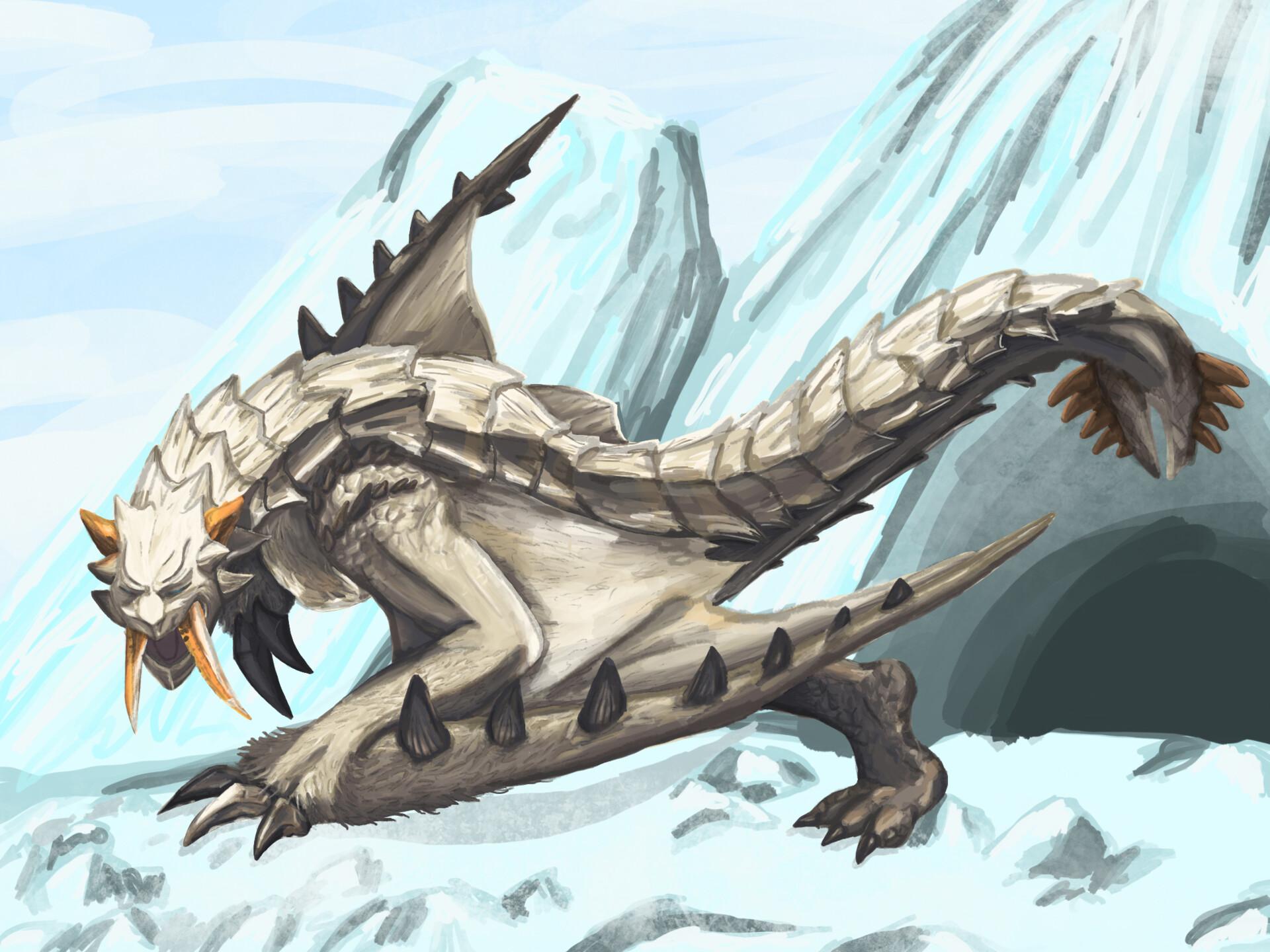 1920x1440 Monster Hunter Fanart (Barioth)
