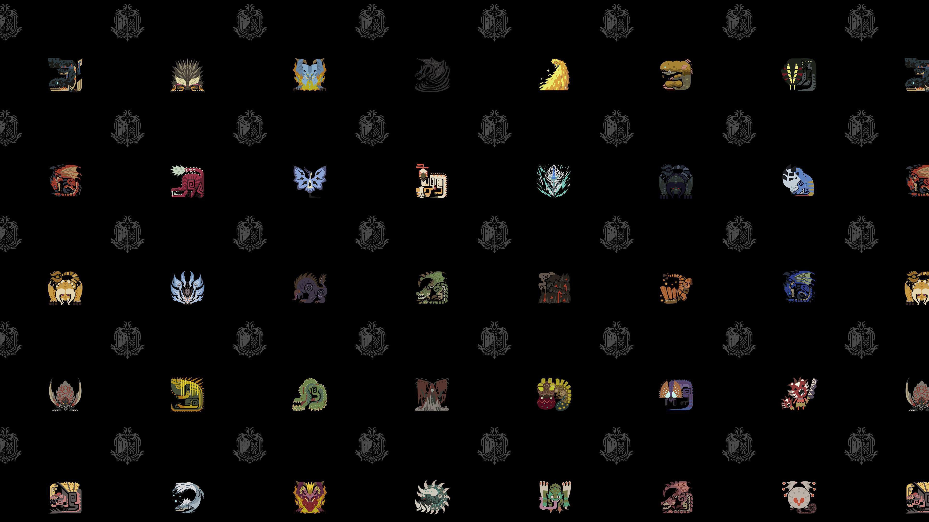3840x2160 Monster Hunter: World wallpaper pack (Link in comments)