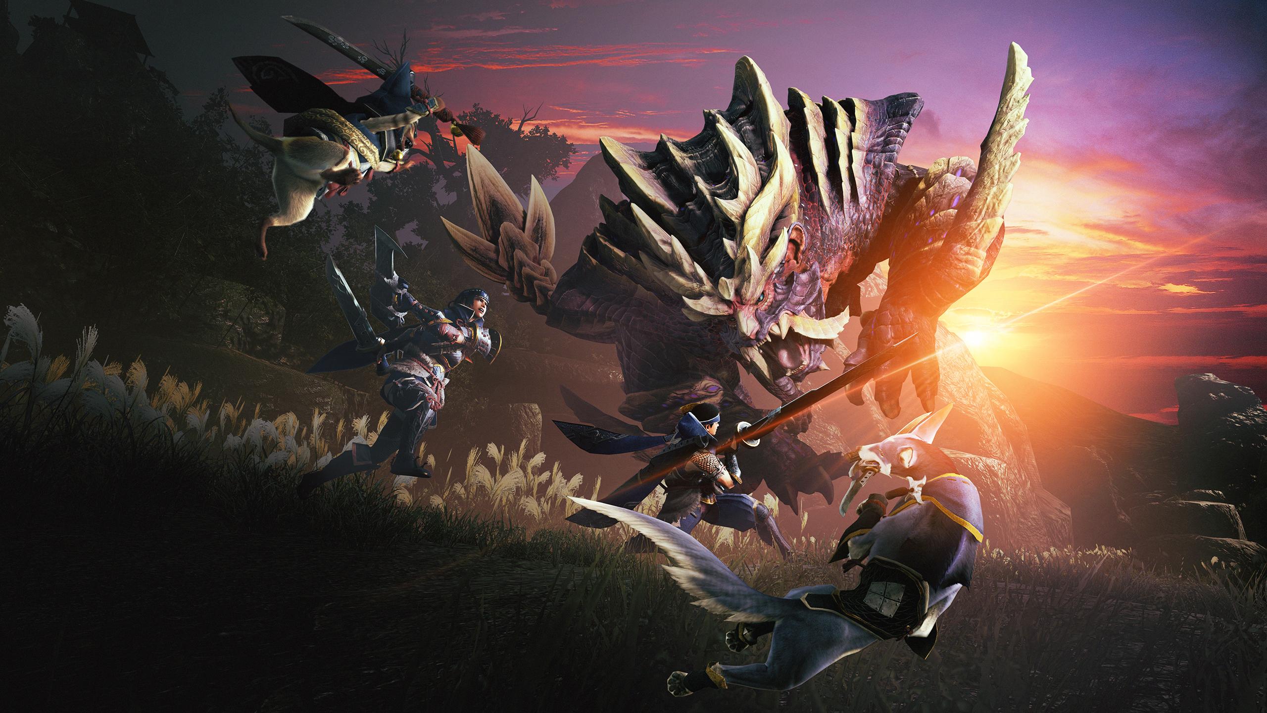 2560x1440 Monster Hunter Rise Epic Battle HD