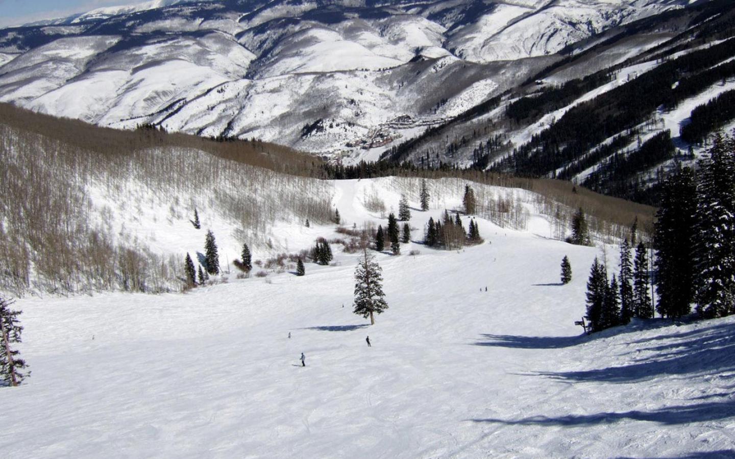 1440x900 Best ski resort Creek, Colorado Bowl 1440x900