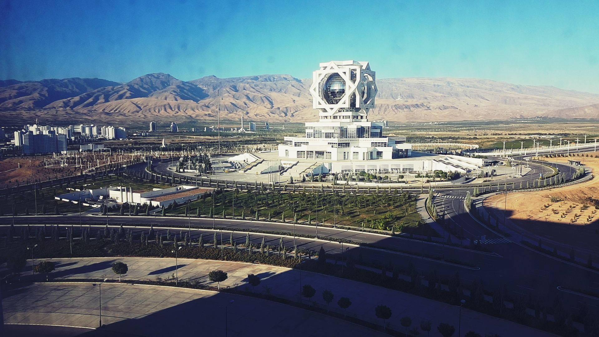 1920x1080 Download Turkmenistan Ashgabat City Wallpaper