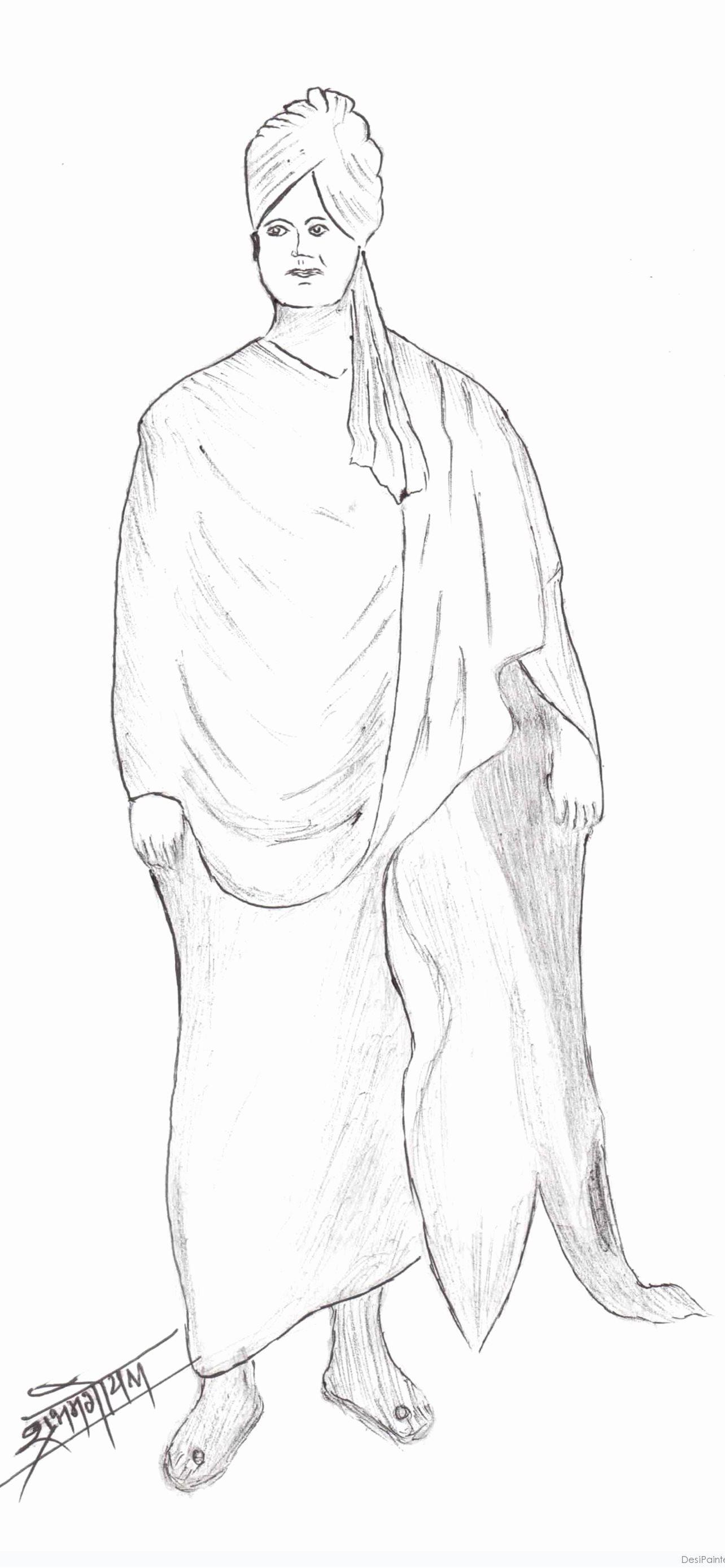 1284x2778 Drawing Sai Baba Pencil Art iPhone Wallpaper Free Download