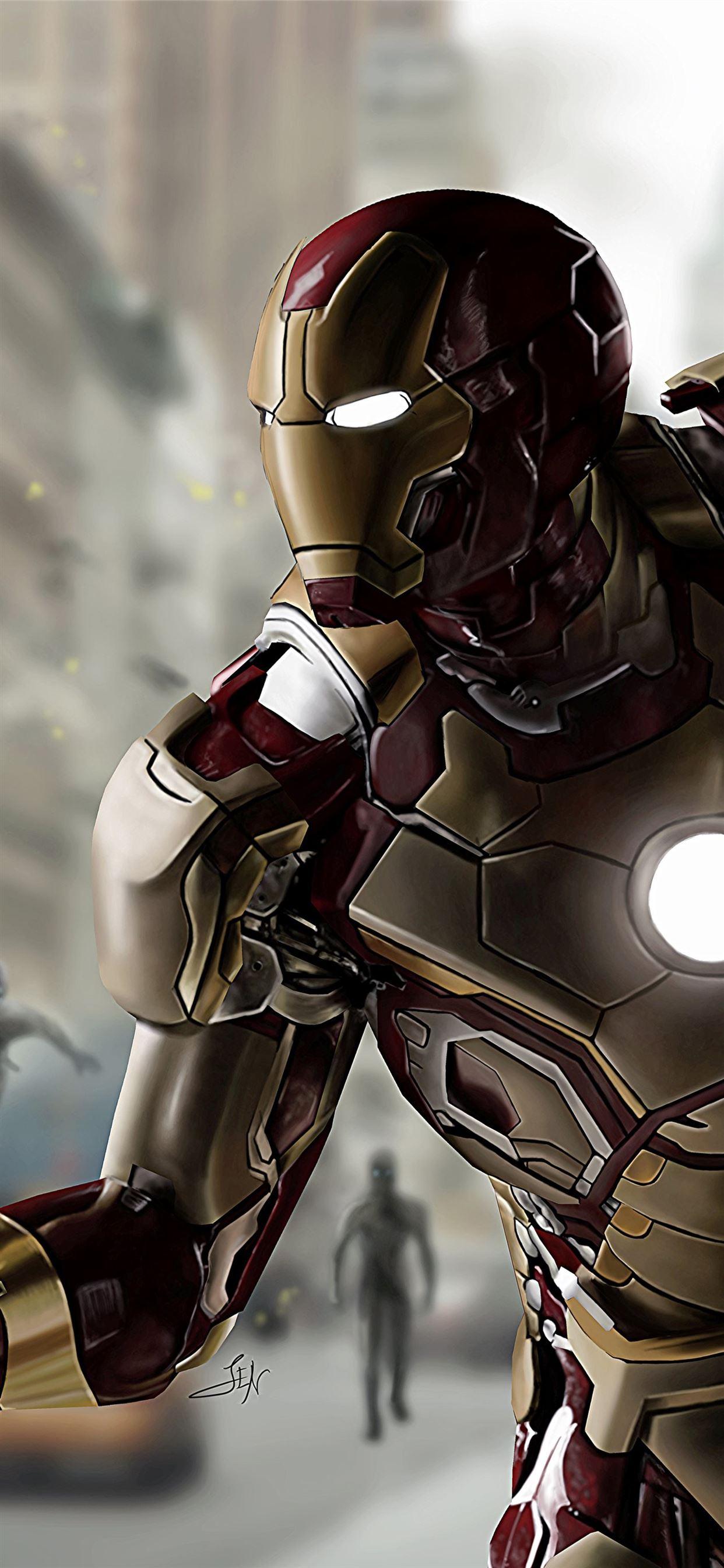 1242x2688 Iron Man In Avengers Age Of Ultron Sony Xperia X X. iPhone Wallpaper Free Download