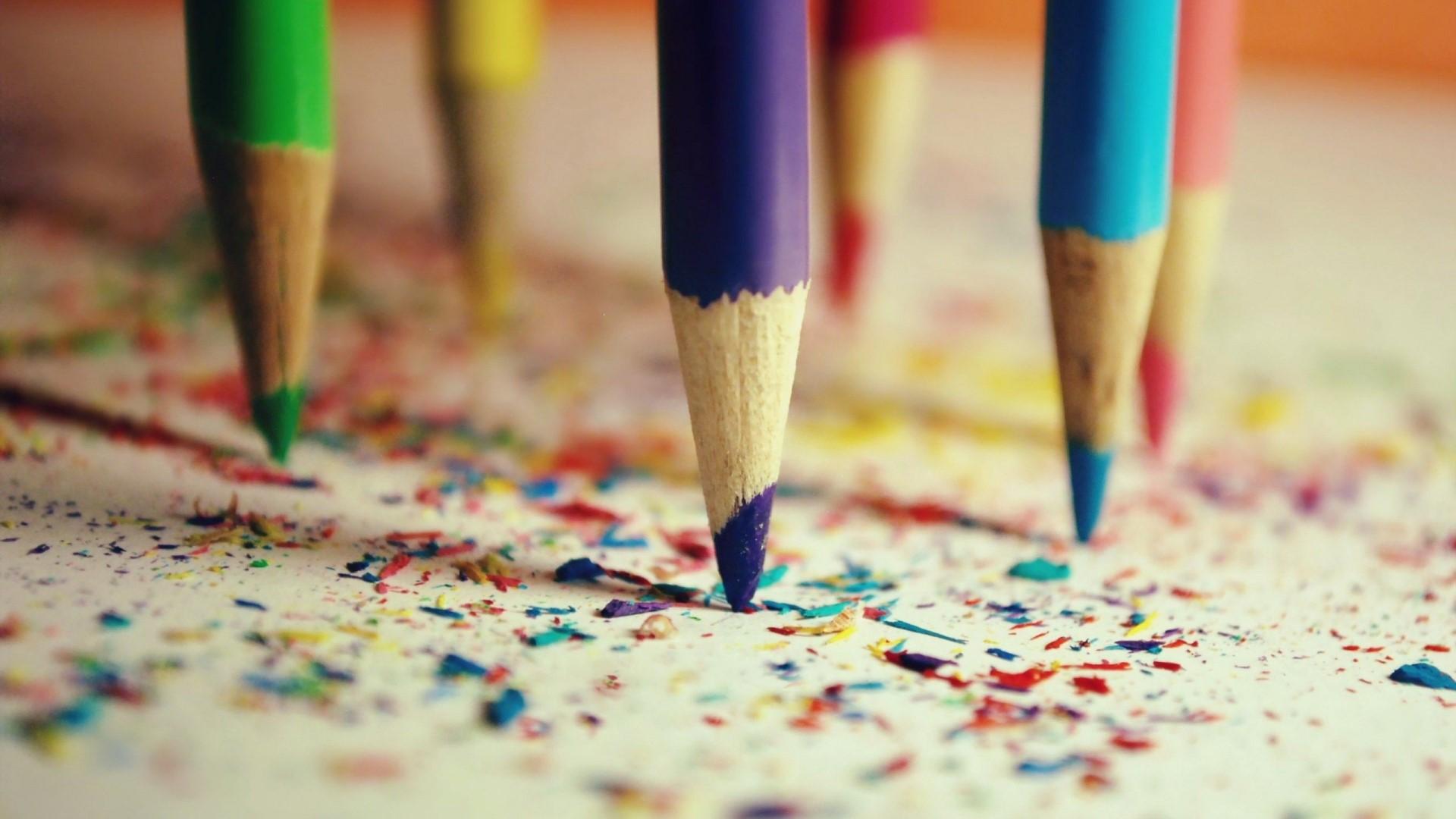 1920x1080 HD Pencil Art Colorful Gallery HD Wallpaper