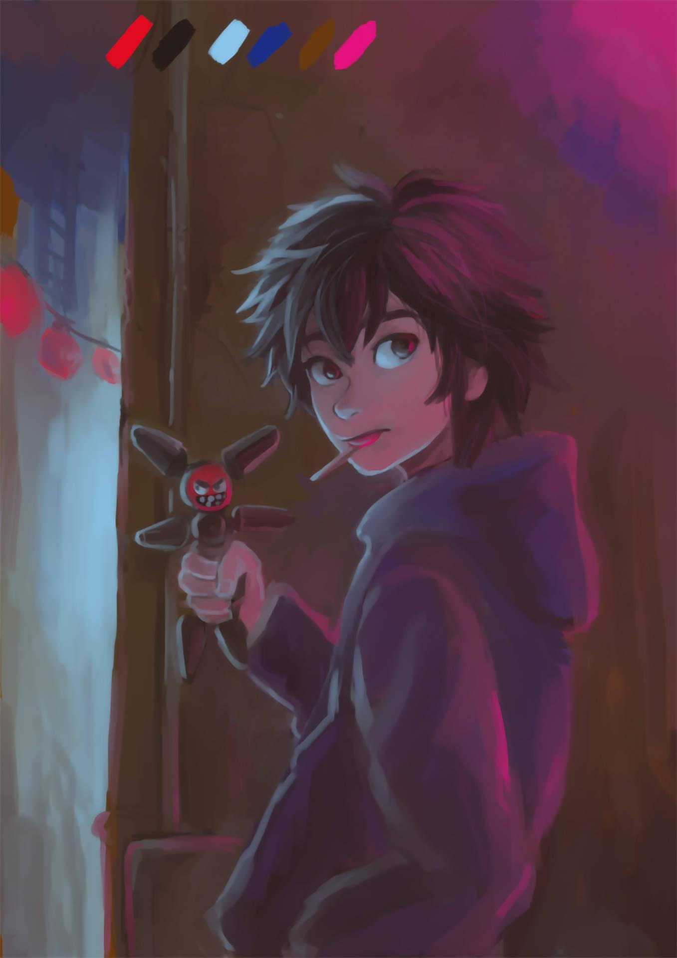 1357x1920 Download Big Hero 6 Hiro Megabot Wallpaper