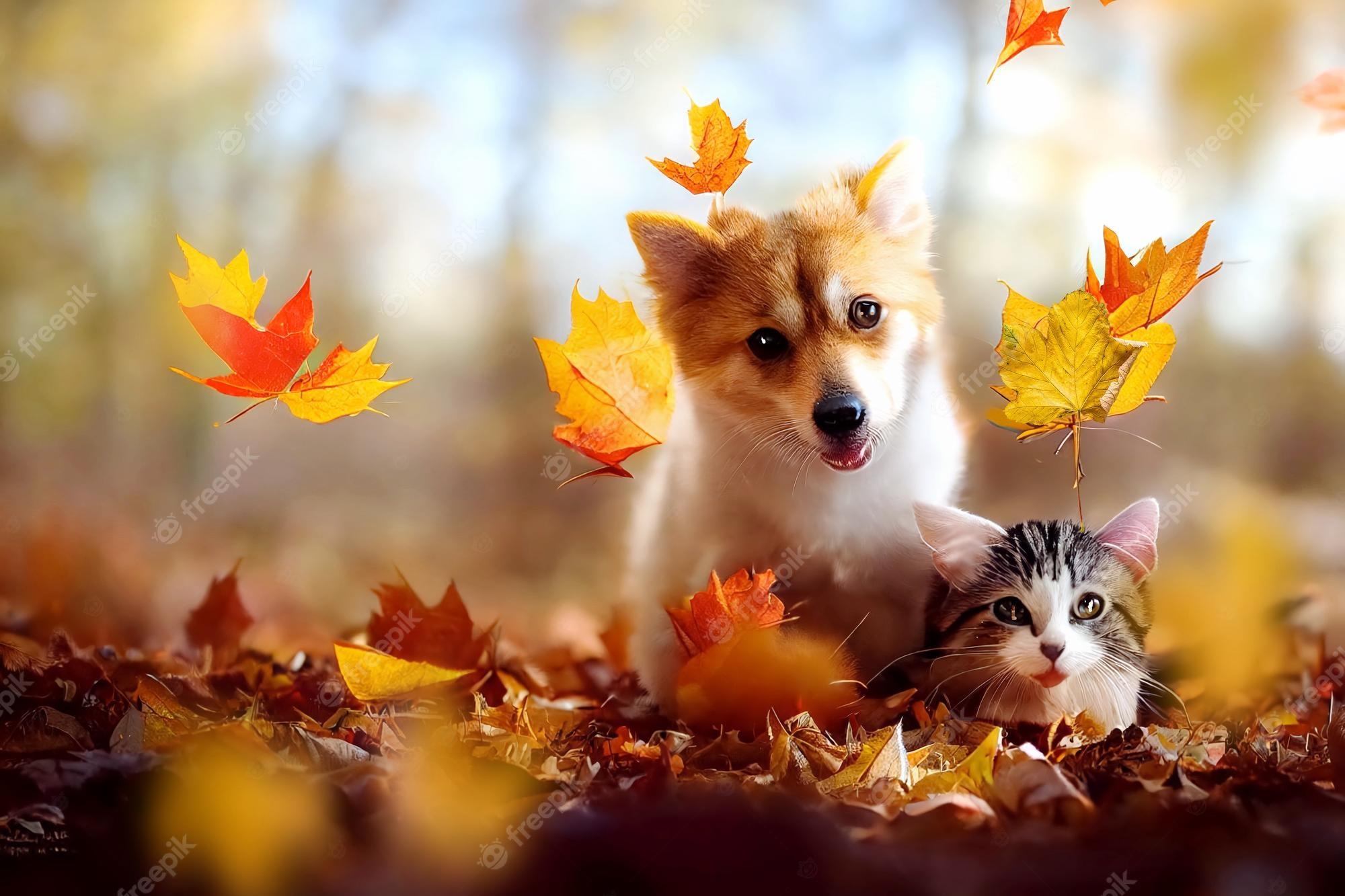 Animals Autumn Wallpapers Top Free Animals Autumn Backgrounds 