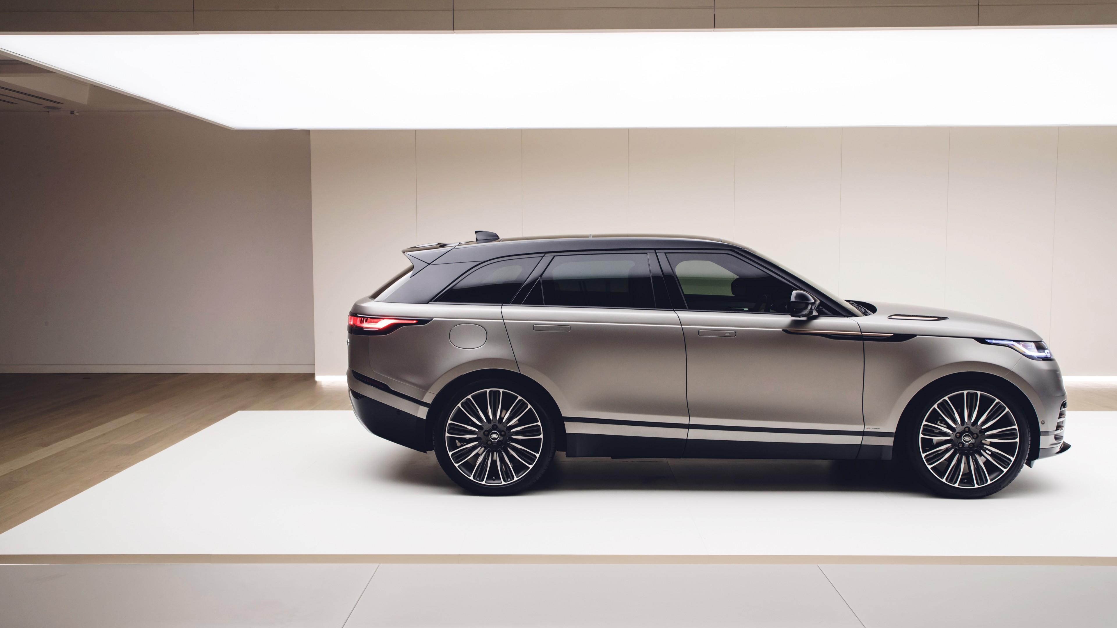 3840x2160 Wallpaper Range Rover Velar, SUV, side, Cars & Bikes