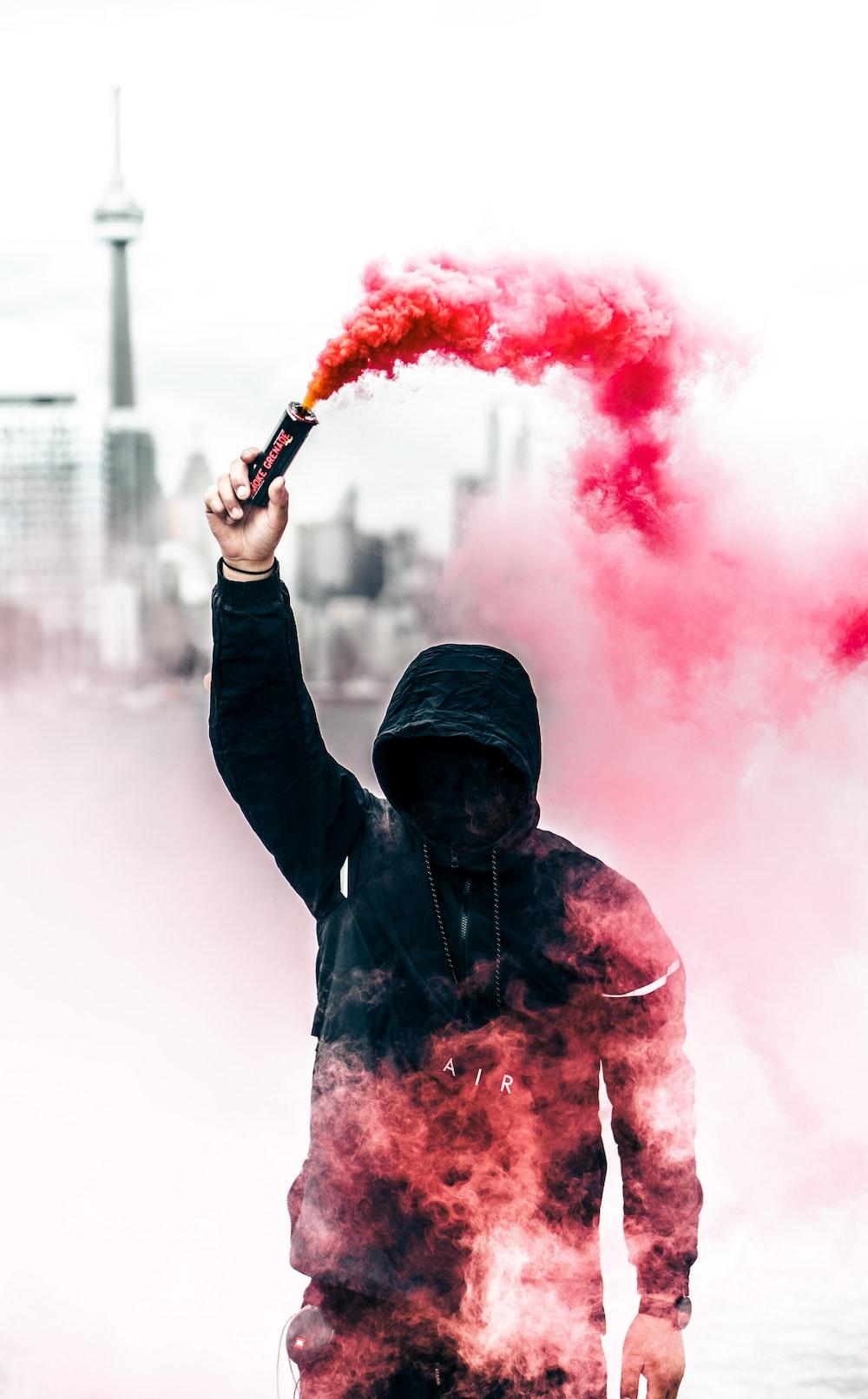 1000x1612 1K+ Red Smoke Picture. Download Free Image