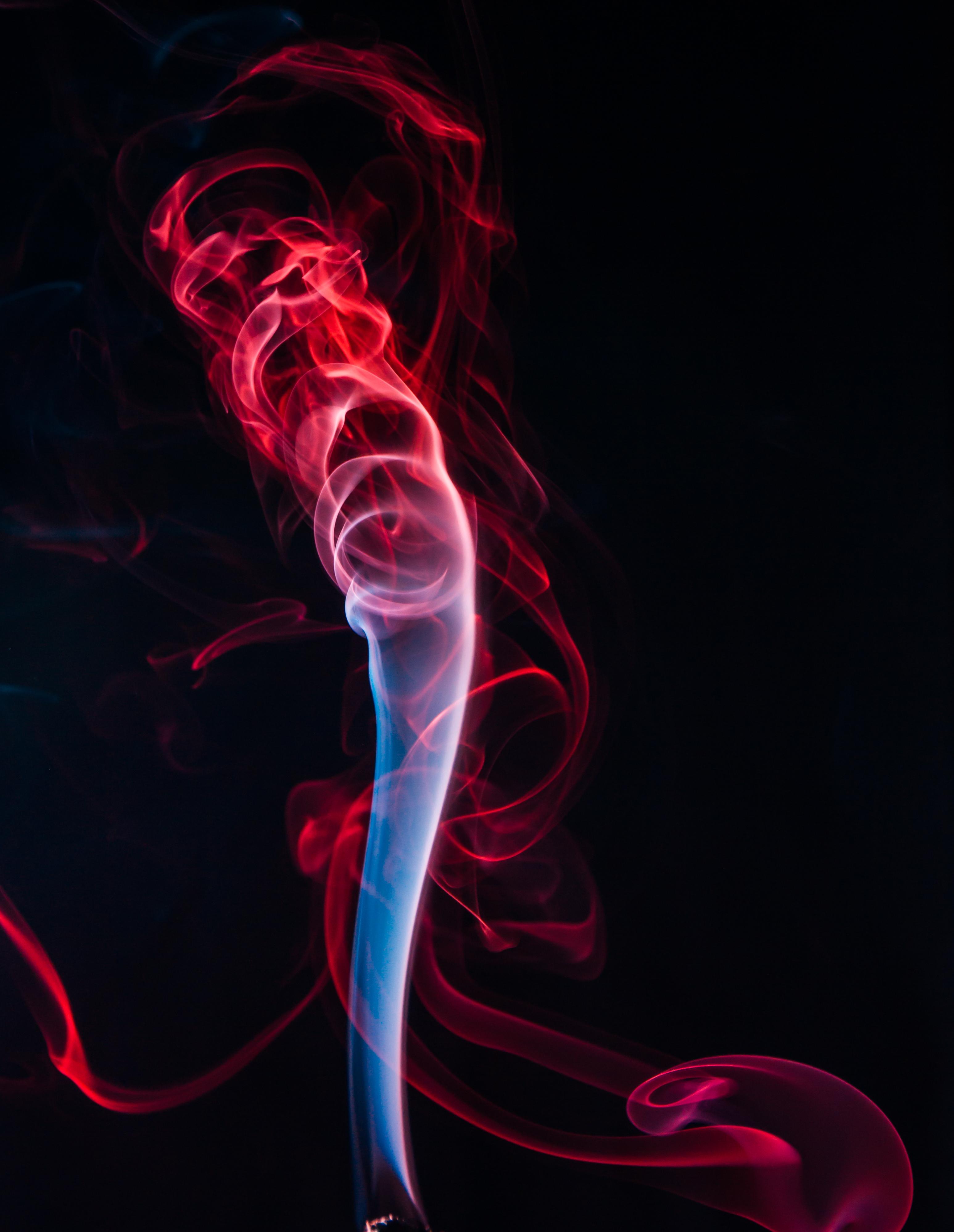 3093x3992 Red Smoke Illustration · Free