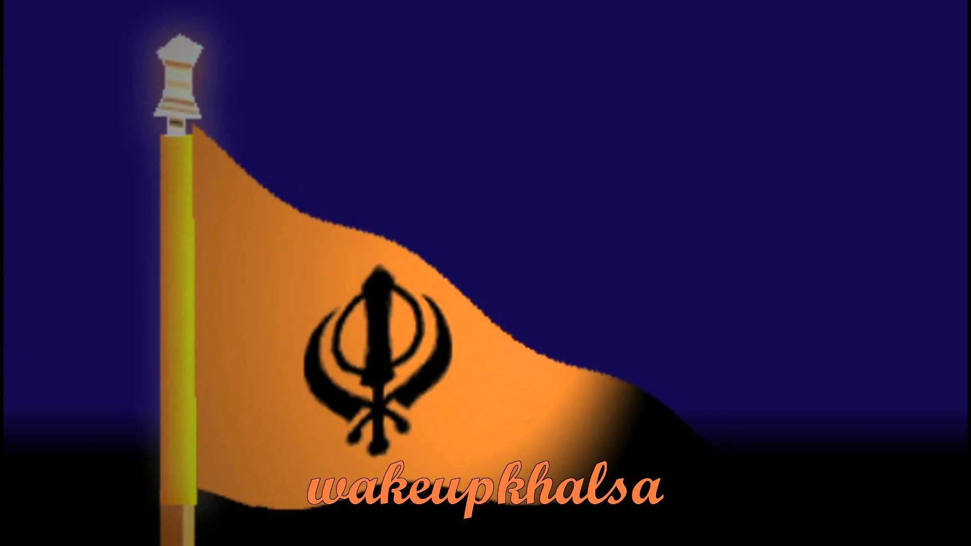 1920x1080 Sikh Khanda Wallpaper