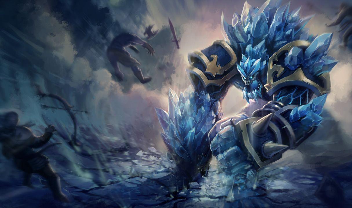 1215x717 Glacial Malphite of Legends. League of legends, League of legends characters, Lol champions