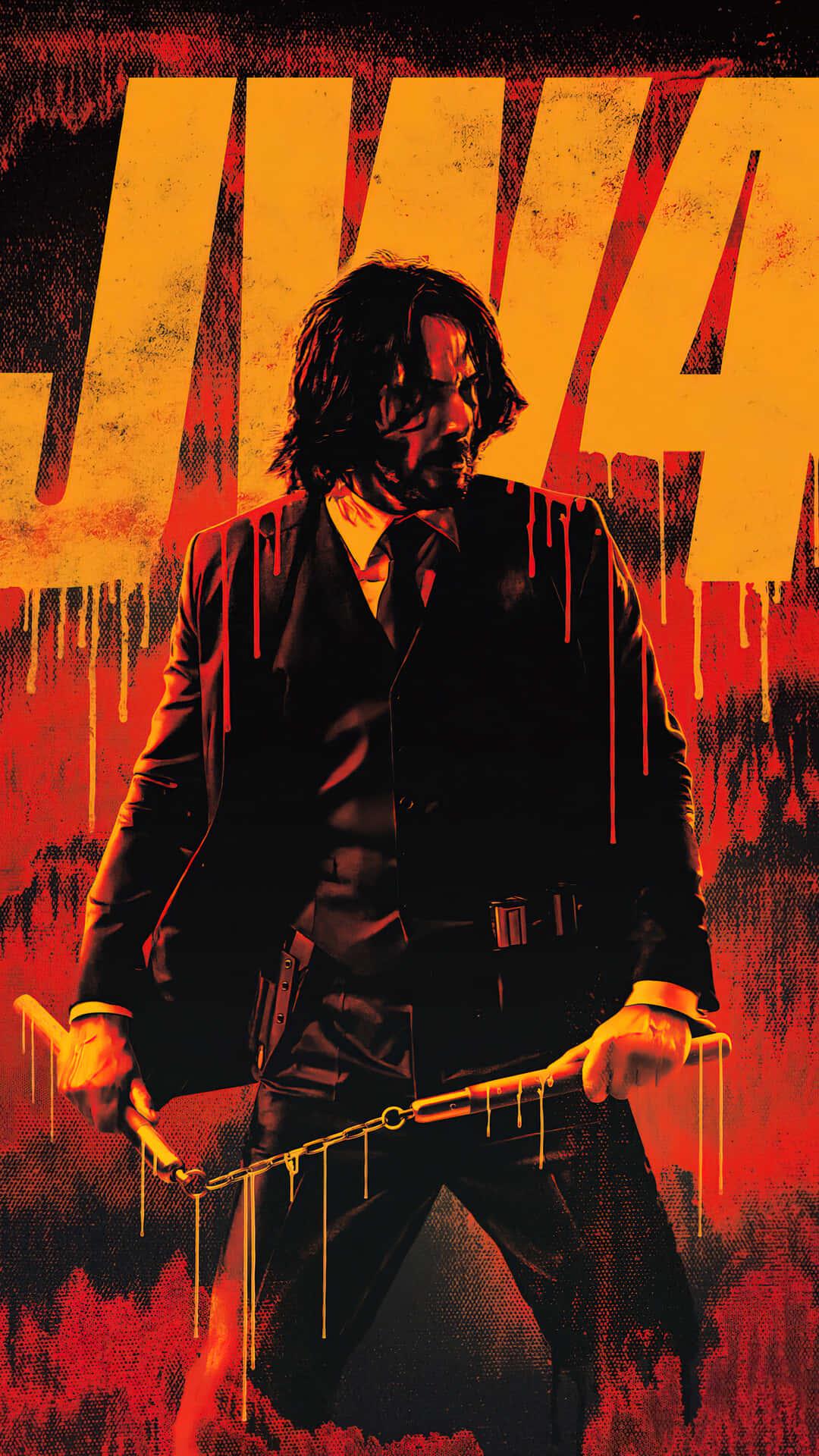 1080x1920 Download Keanu Reeves reprises his role in John Wick 4 Wallpaper