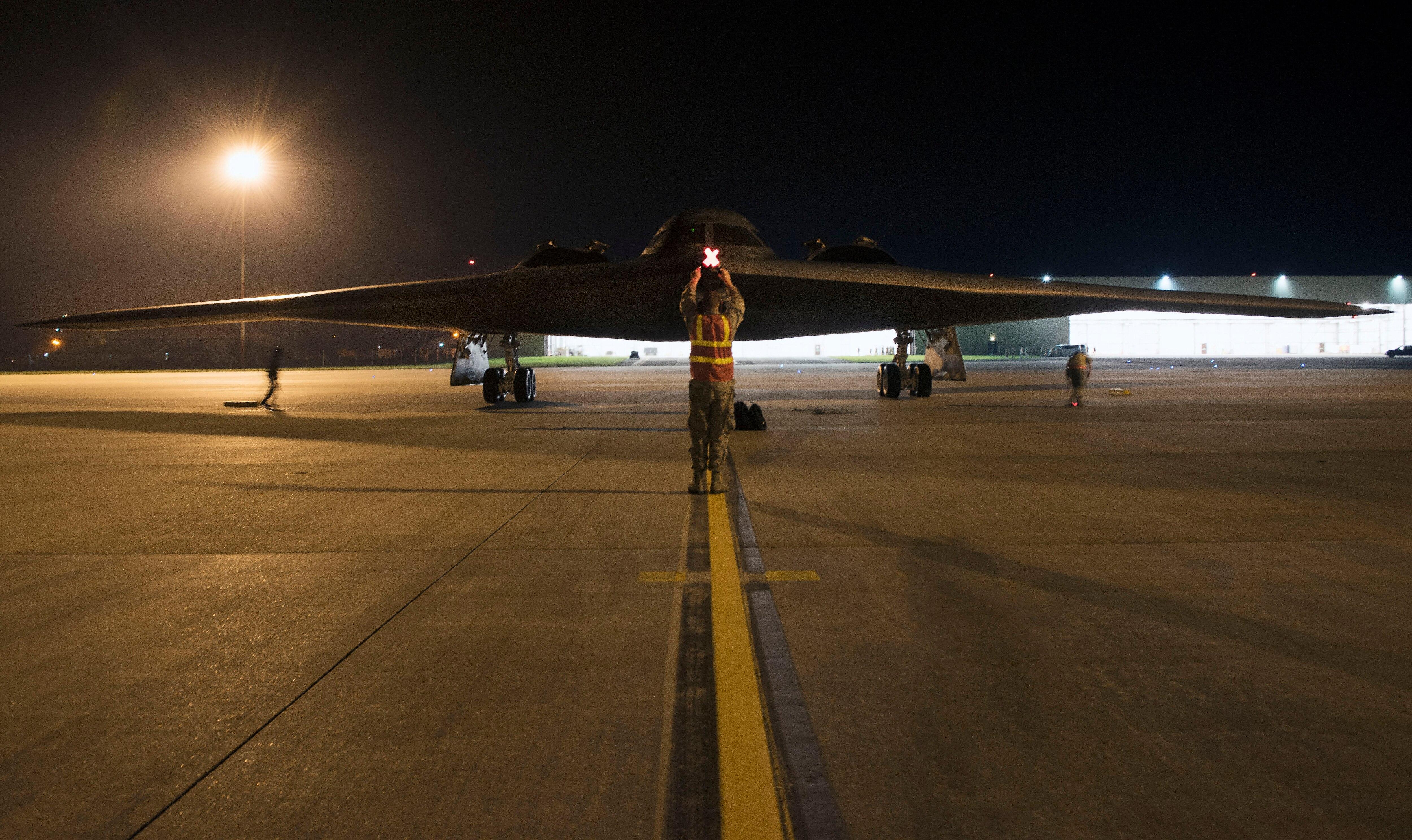 5000x2976 B 2 Stealth Bombers Deploy To Europe